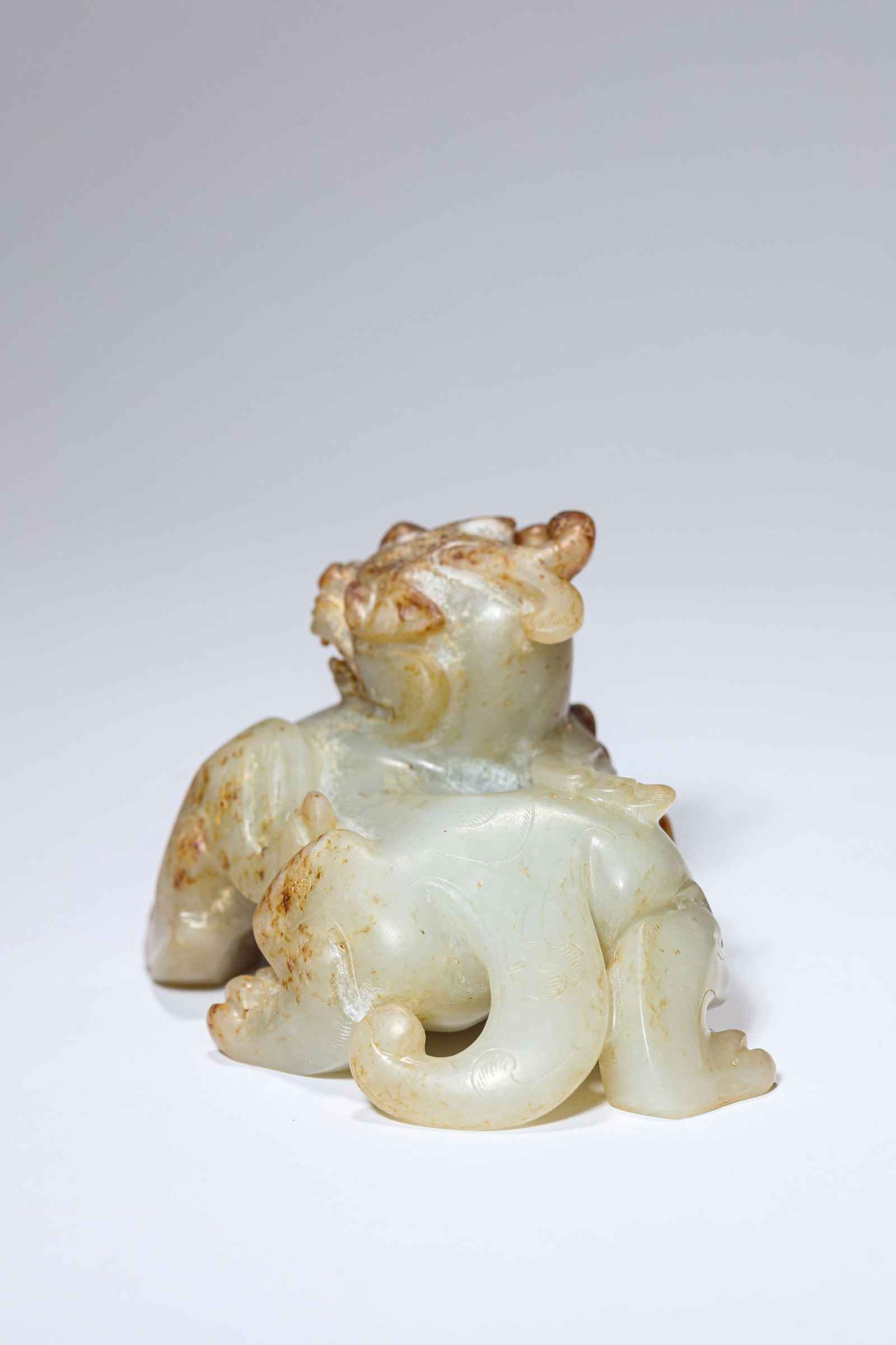 A Jade 'Chi-Dragon' Ornament - 3