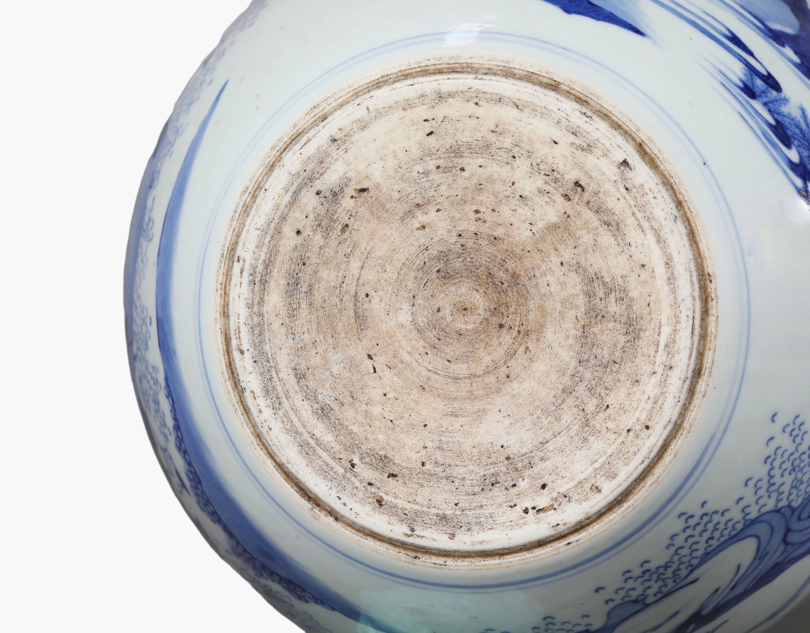 A Blue and White 'Five Sons' Jar - 3