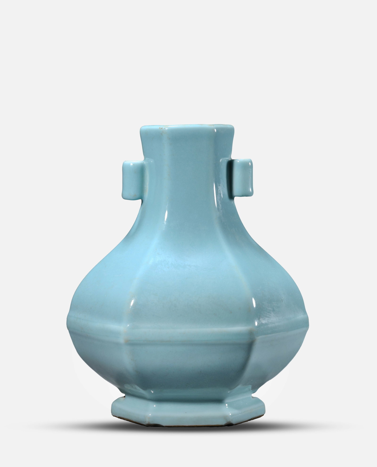 A Sky-Blue-Glazed Vase (1 of 4)