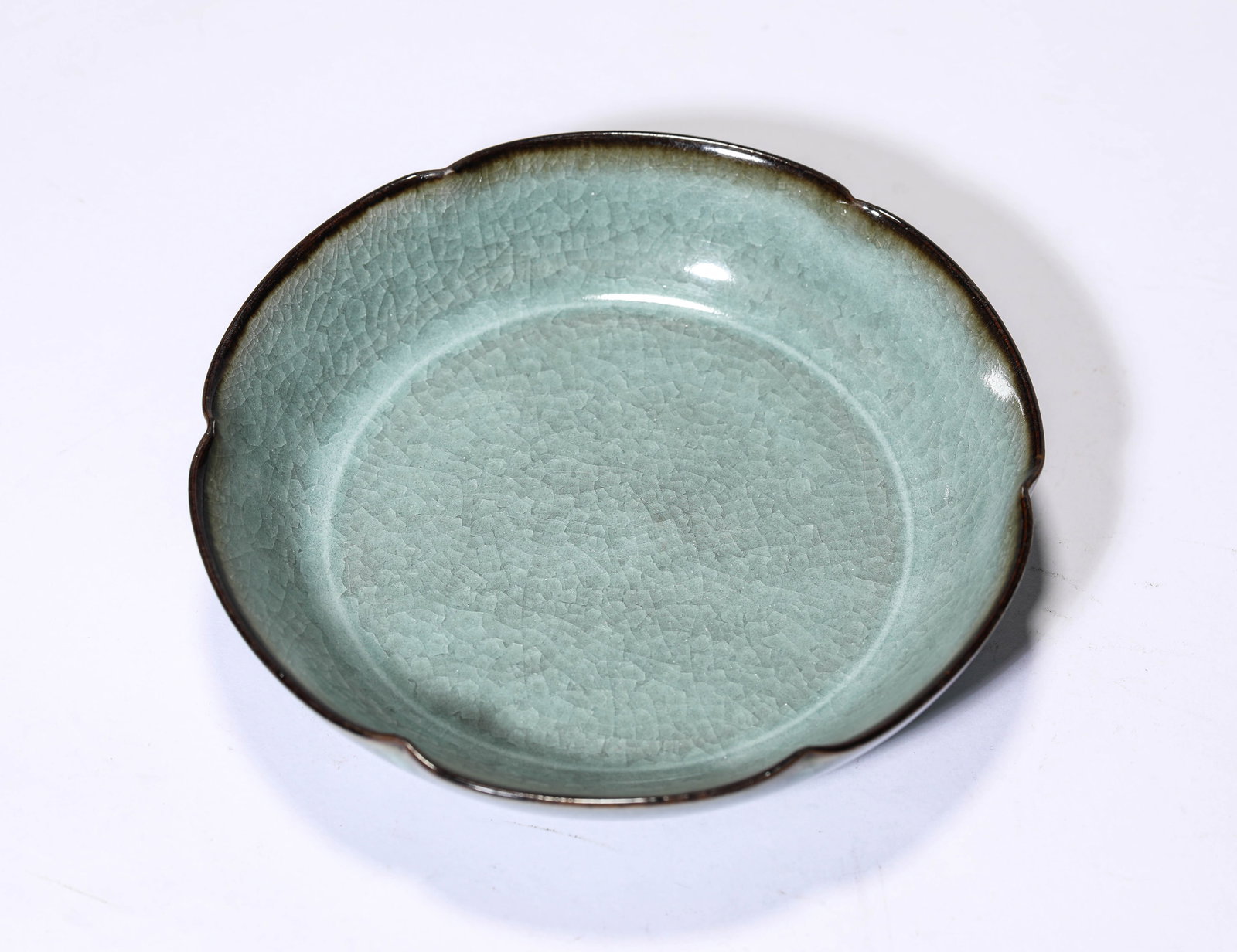 A Celadon-Glazed Dish - 3