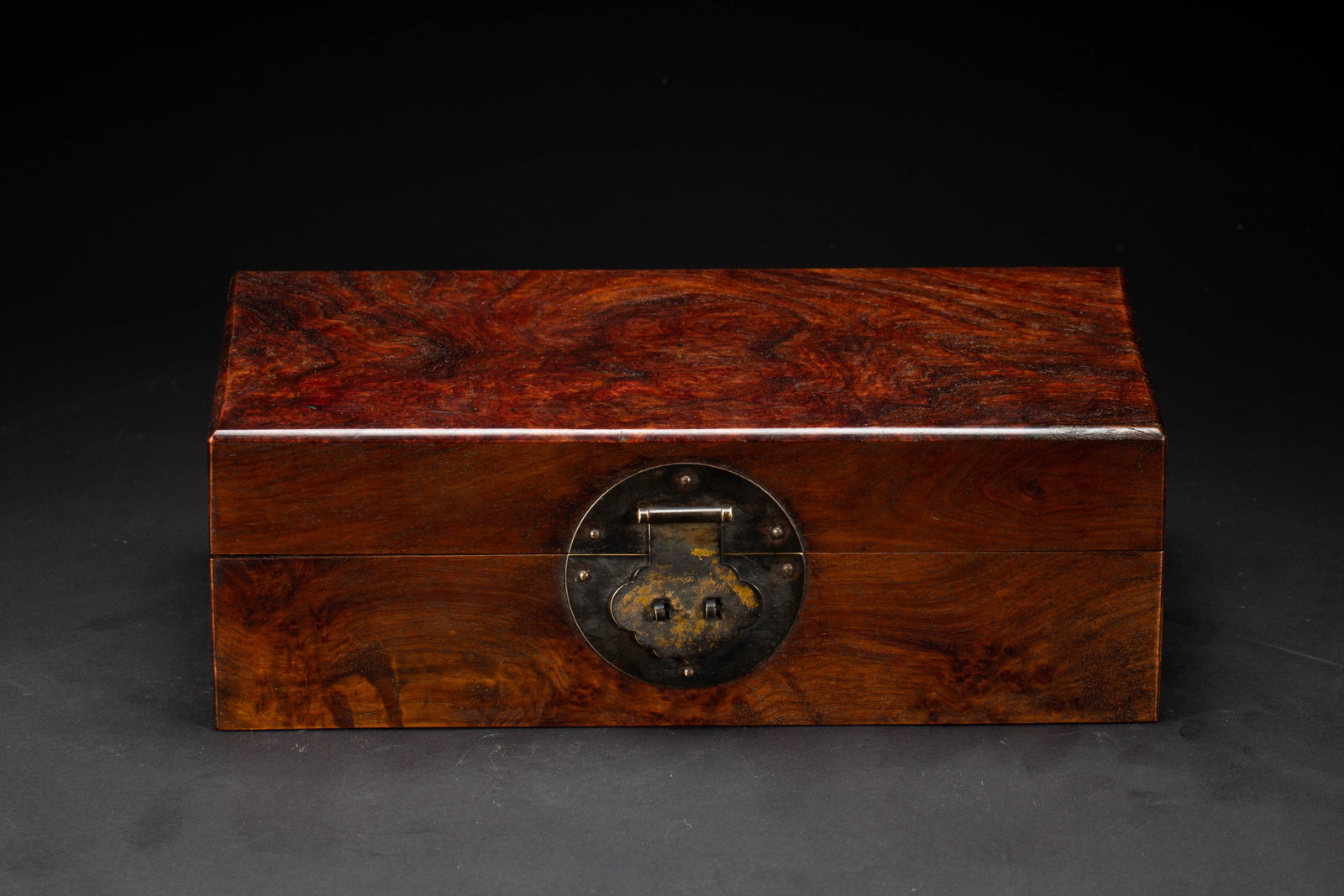A Chinese Huanghuali Wood Box (1 of 8)