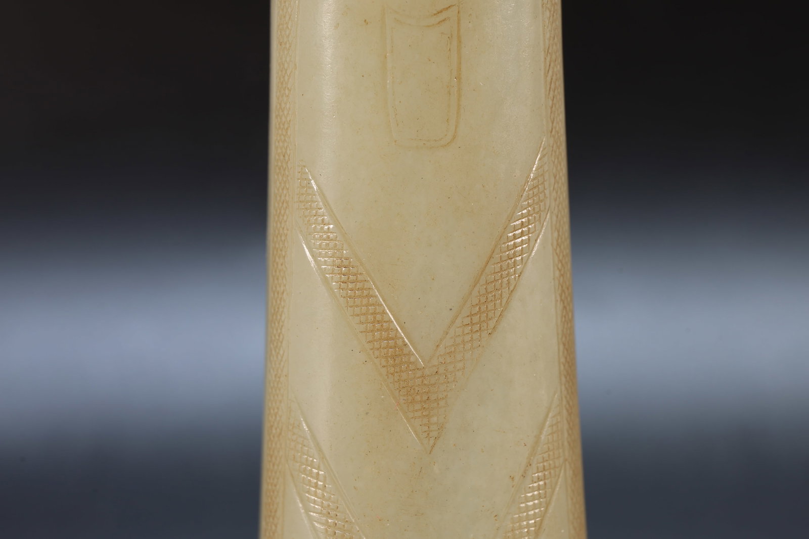 A Jade Carved Character Shape Figure - 10