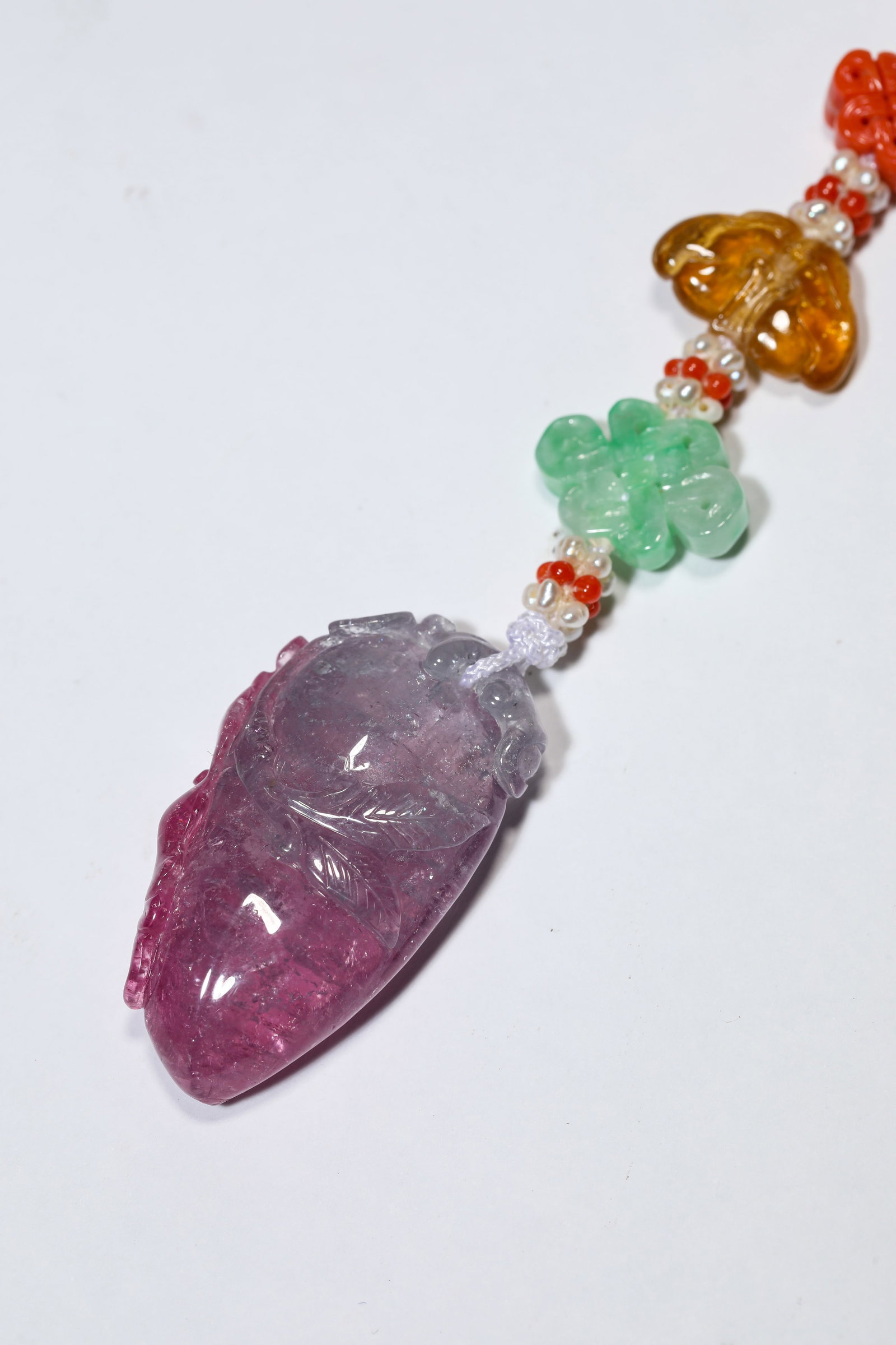 A TOURMALINE PENDANT - 5