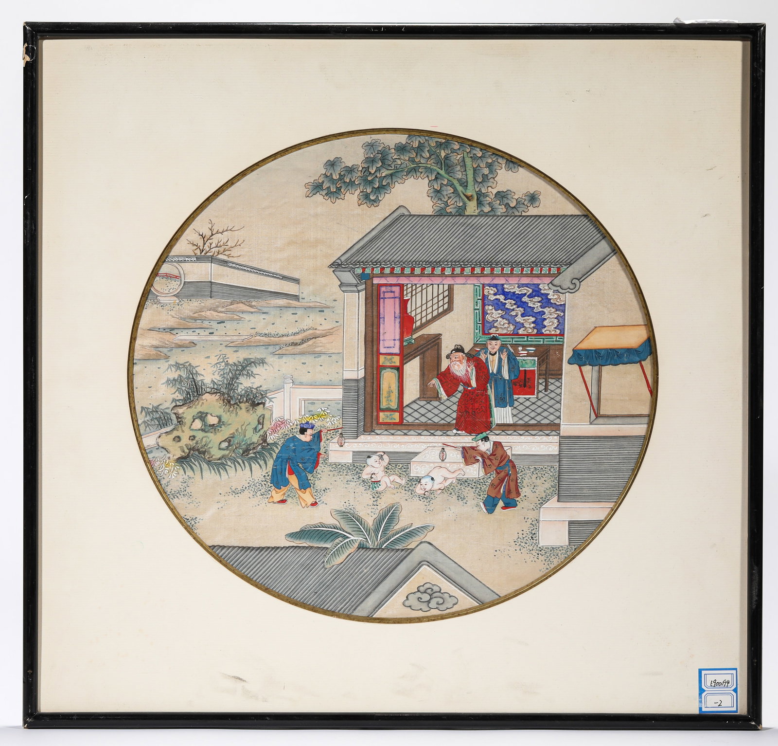 ANONYMOUS, ATTRIBUTED TO, FIGURE NARRATIVE: ANONYMOUS, ATTRIBUTED TO, FIGURE NARRATIVE Description: Dimensions: Width: 31 cm x Height: 29 cm. All measurements are approximate.
