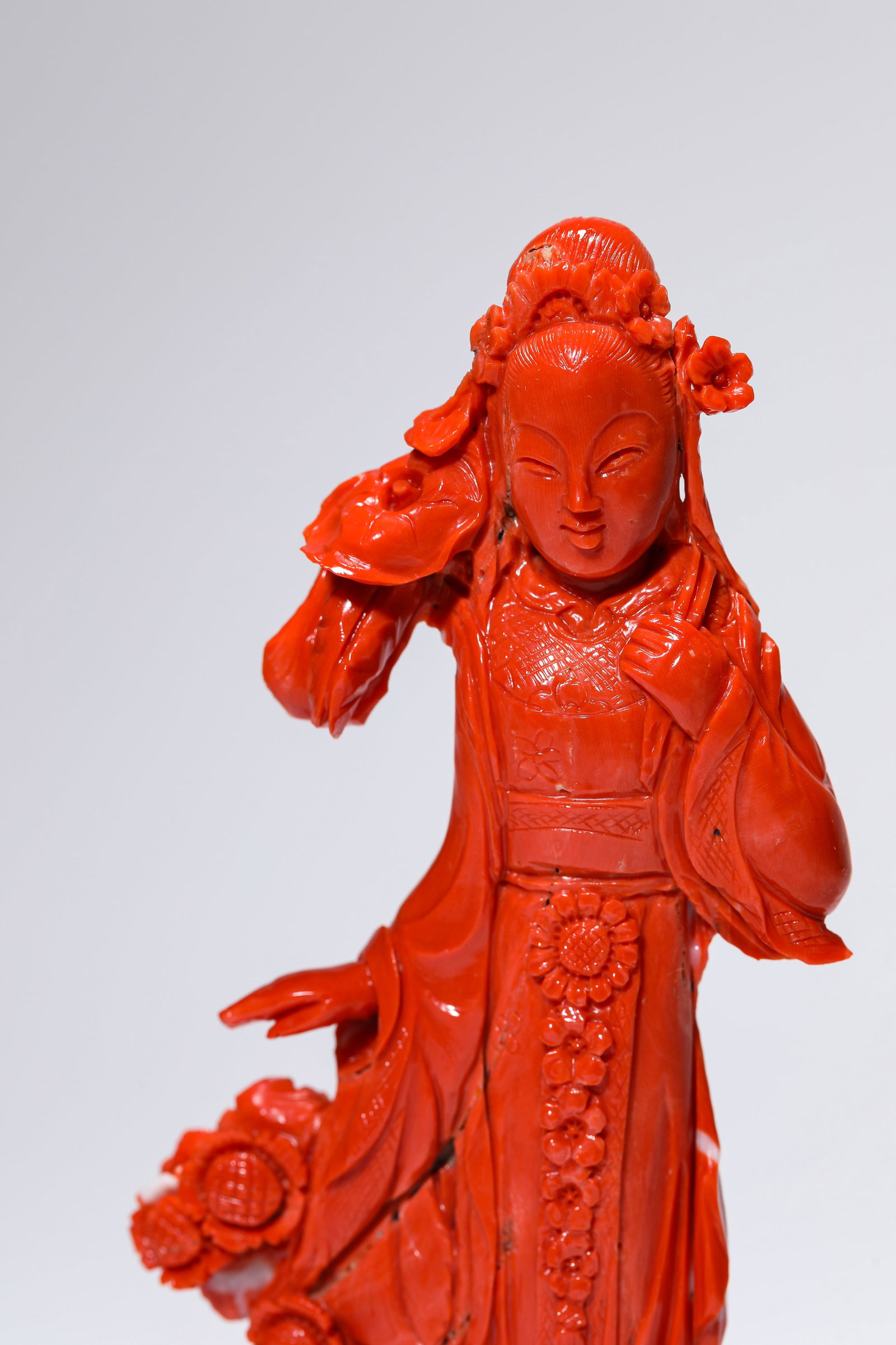 A CORAL ‘LADY’ FIGURE - 2