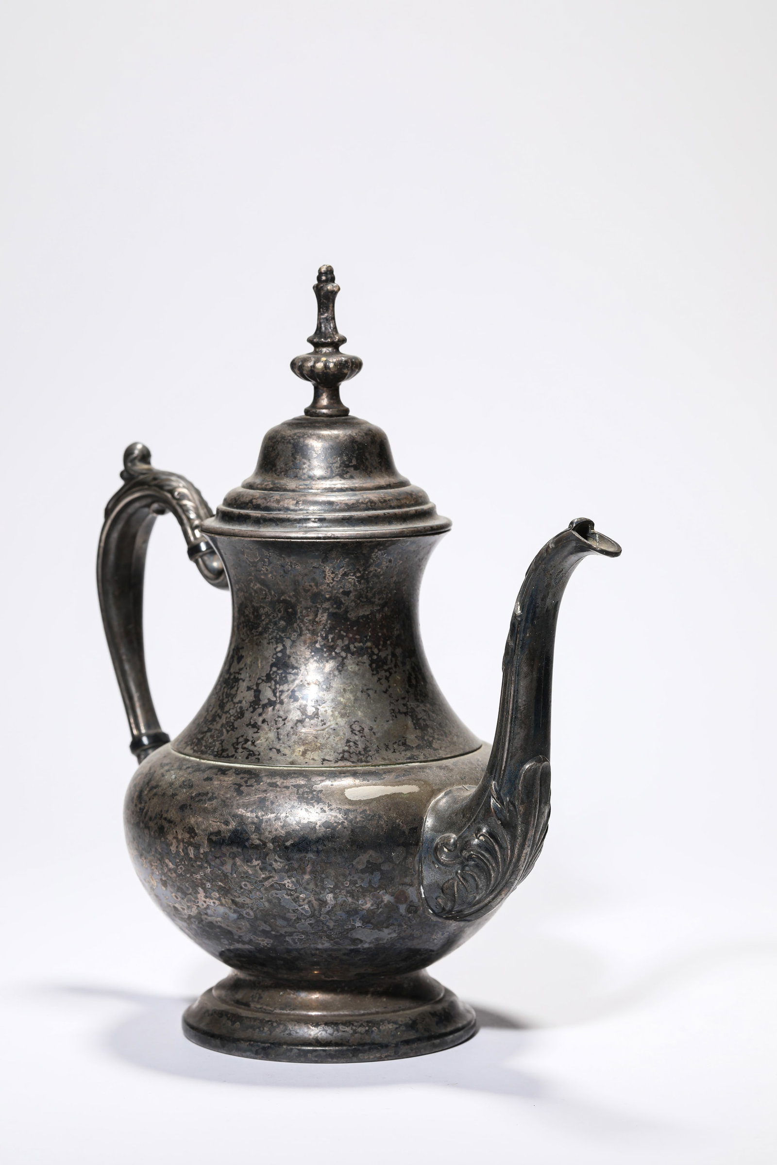 A SILVER POT - 4