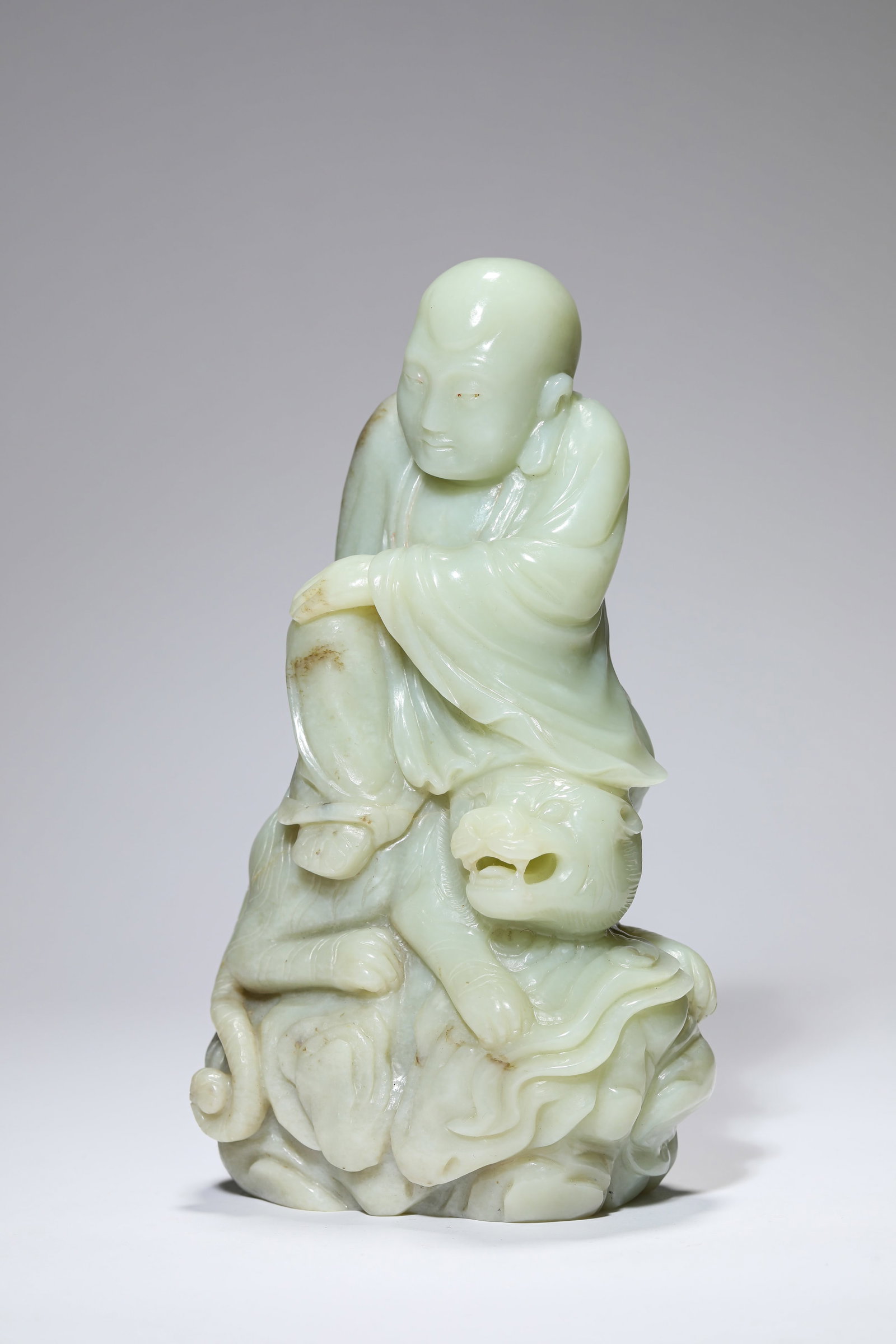 A JADE ‘TIGER-TAMING’ ARHAT - 4