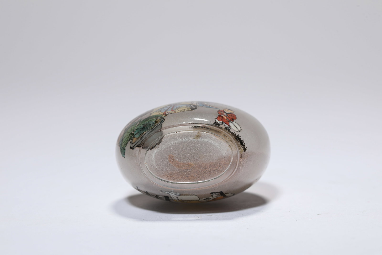 AN ‘INSIDE-PAINTED FIGURAL’ SNUFF BOTTLE - 4