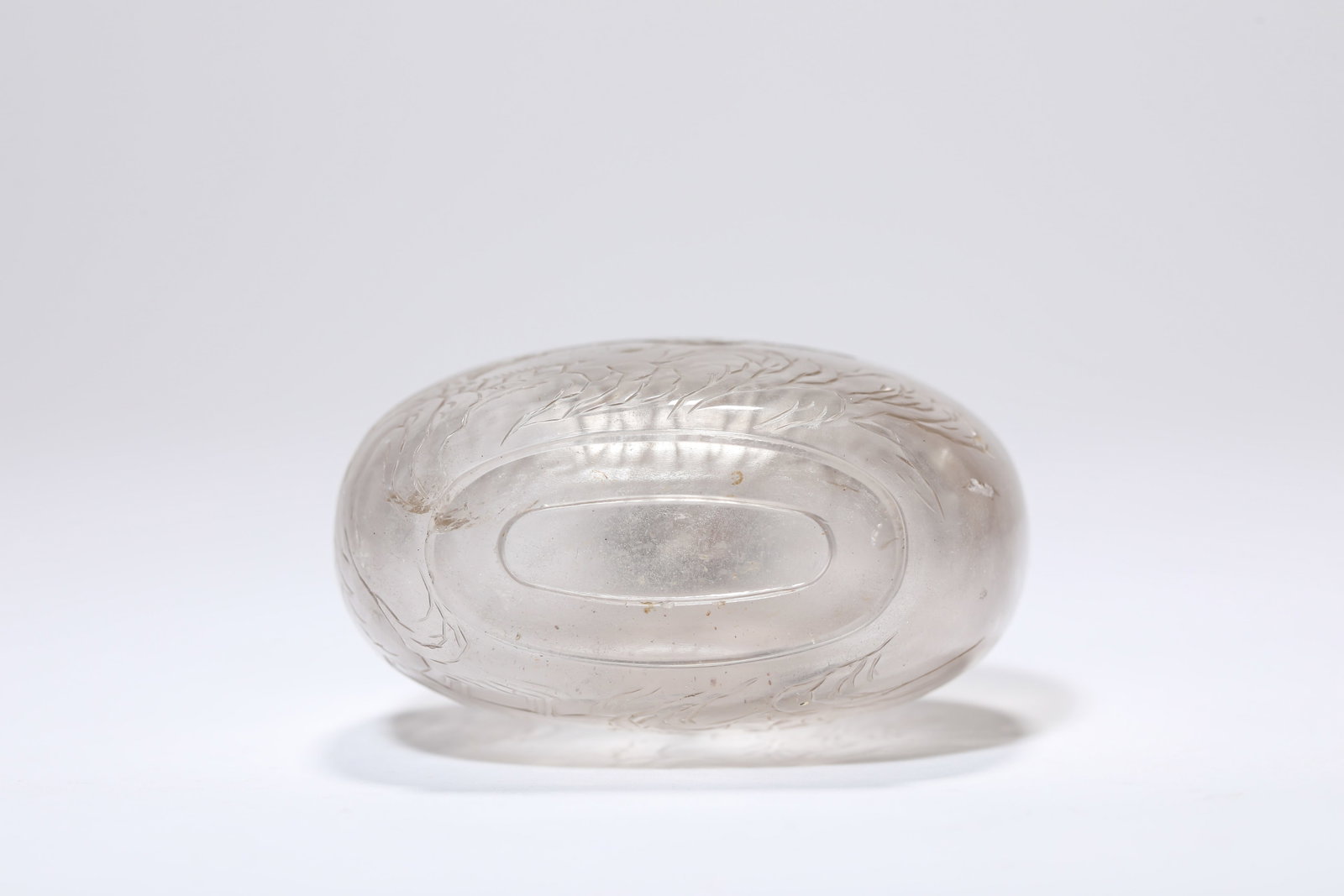 A ROCK CRYSTAL ‘LANDSCAPE’ SNUFF BOTTLE - 5