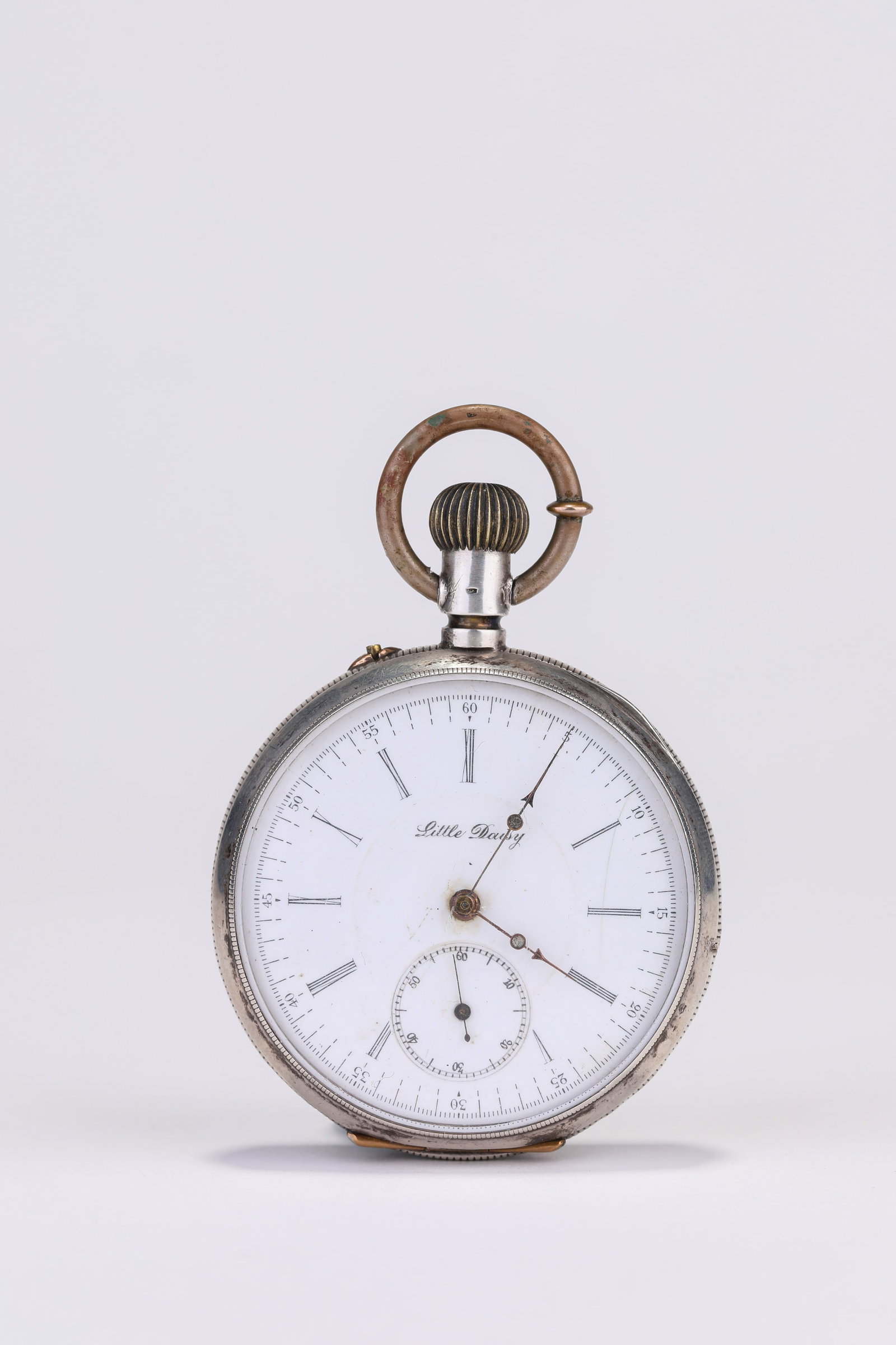 A SILVER-CASED ‘KEY-WIND’ POCKET WATCH (1 of 5)