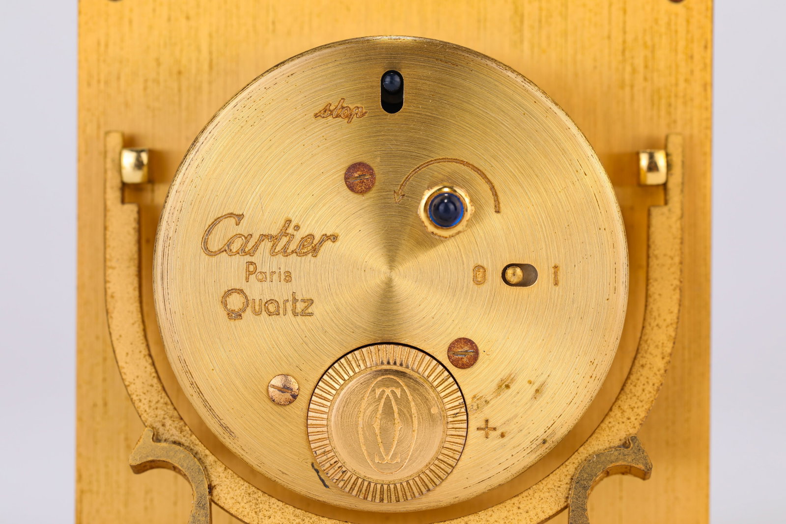 A CARTIER ALARM CLOCK - 3