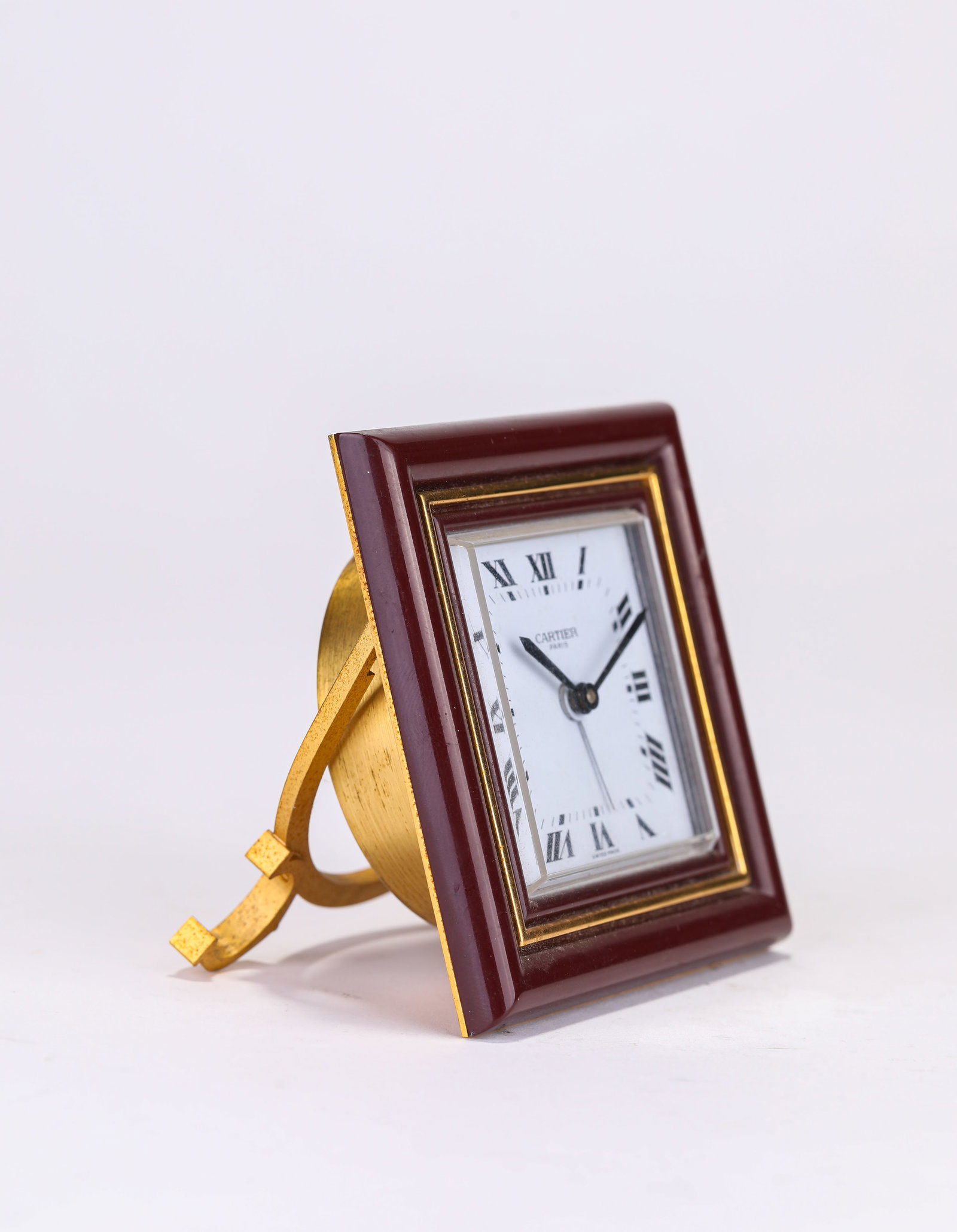 A CARTIER ALARM CLOCK - 4