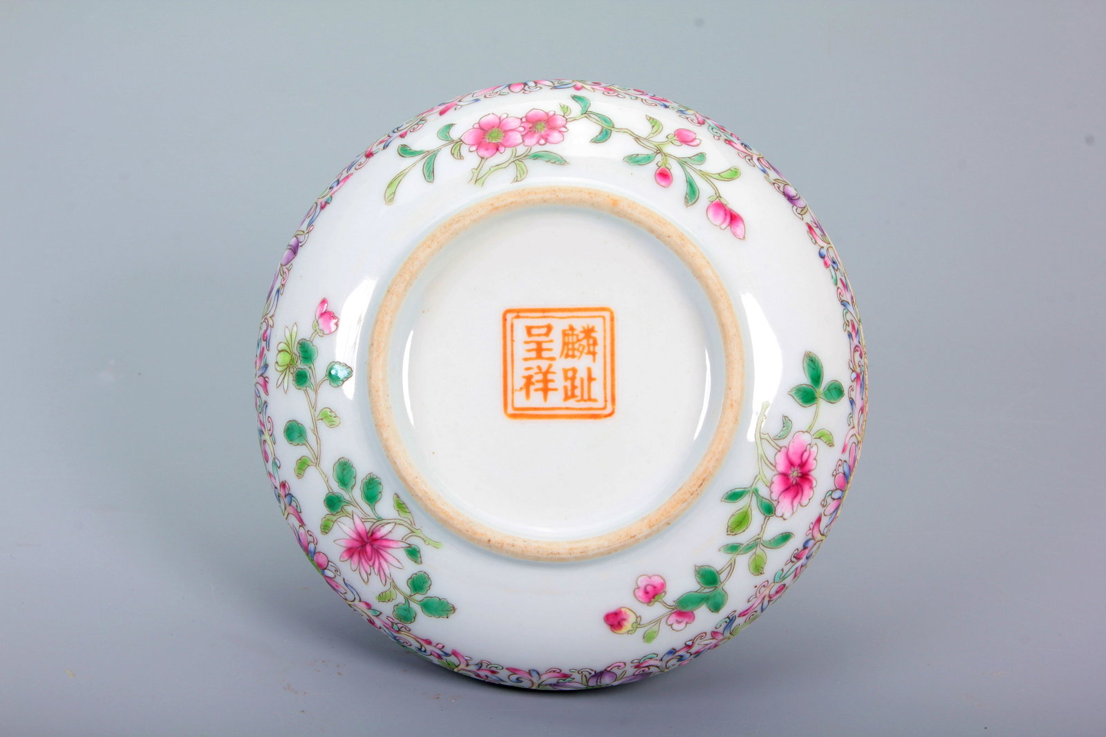 A LINZHI QINGXIANG BOY PLAY PATTERN INK PASTE BOX - 6