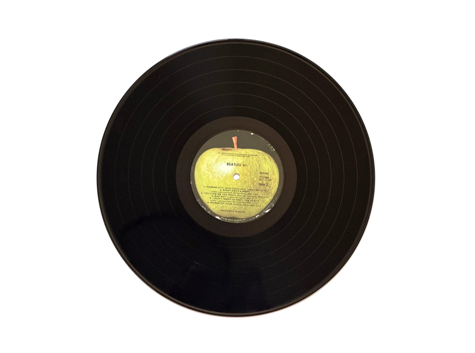 THE BEATLES FULLY SIGNED BEATLES VI LP - 6