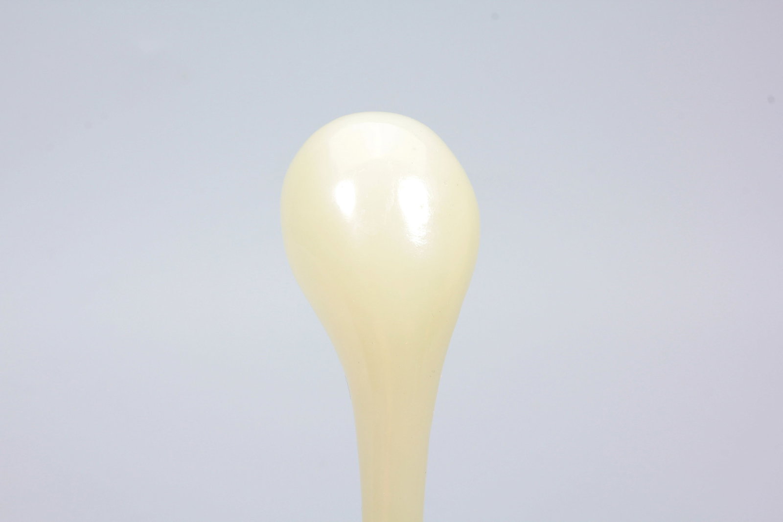 A HETIAN JADE DRAGON HEAD SPOON - 8