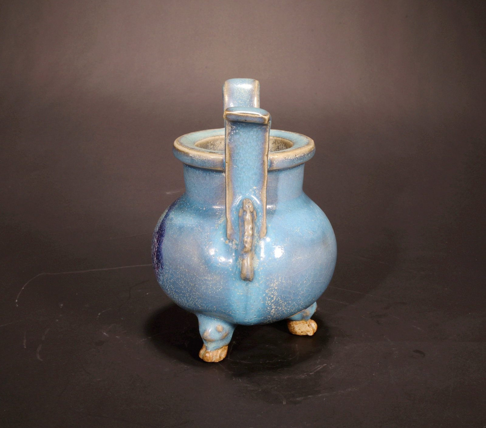 A JUN KILN STANDING CENSER - 2