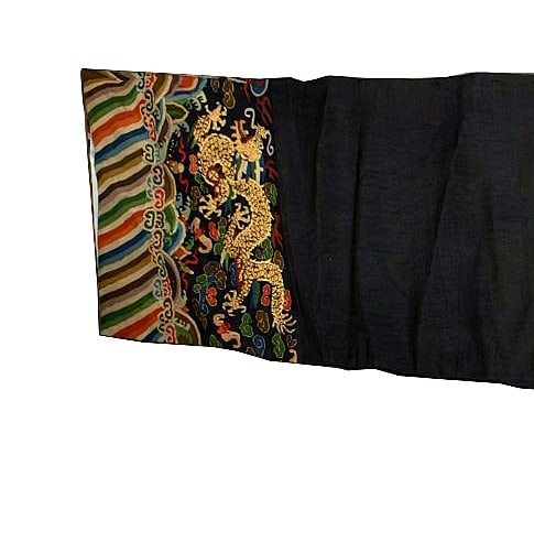 A GOLDEN THREAD CLUSTER DRAGON FIVE-CLAWED DRAGON ROBE - 4