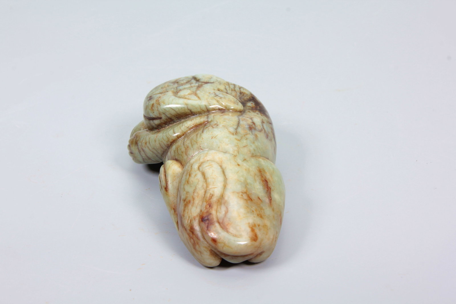 A HETIAN JADE TIGER ORNAMENT - 6