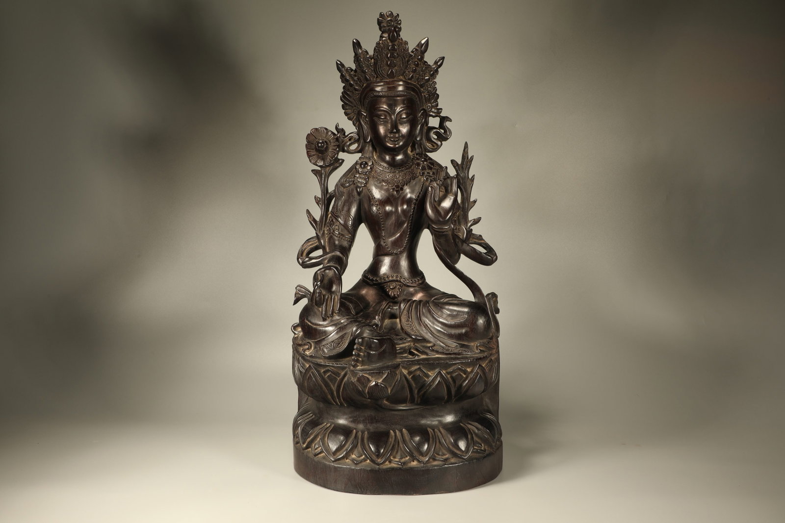 Red Sandalwood GuanYin Figure (1 of 7)