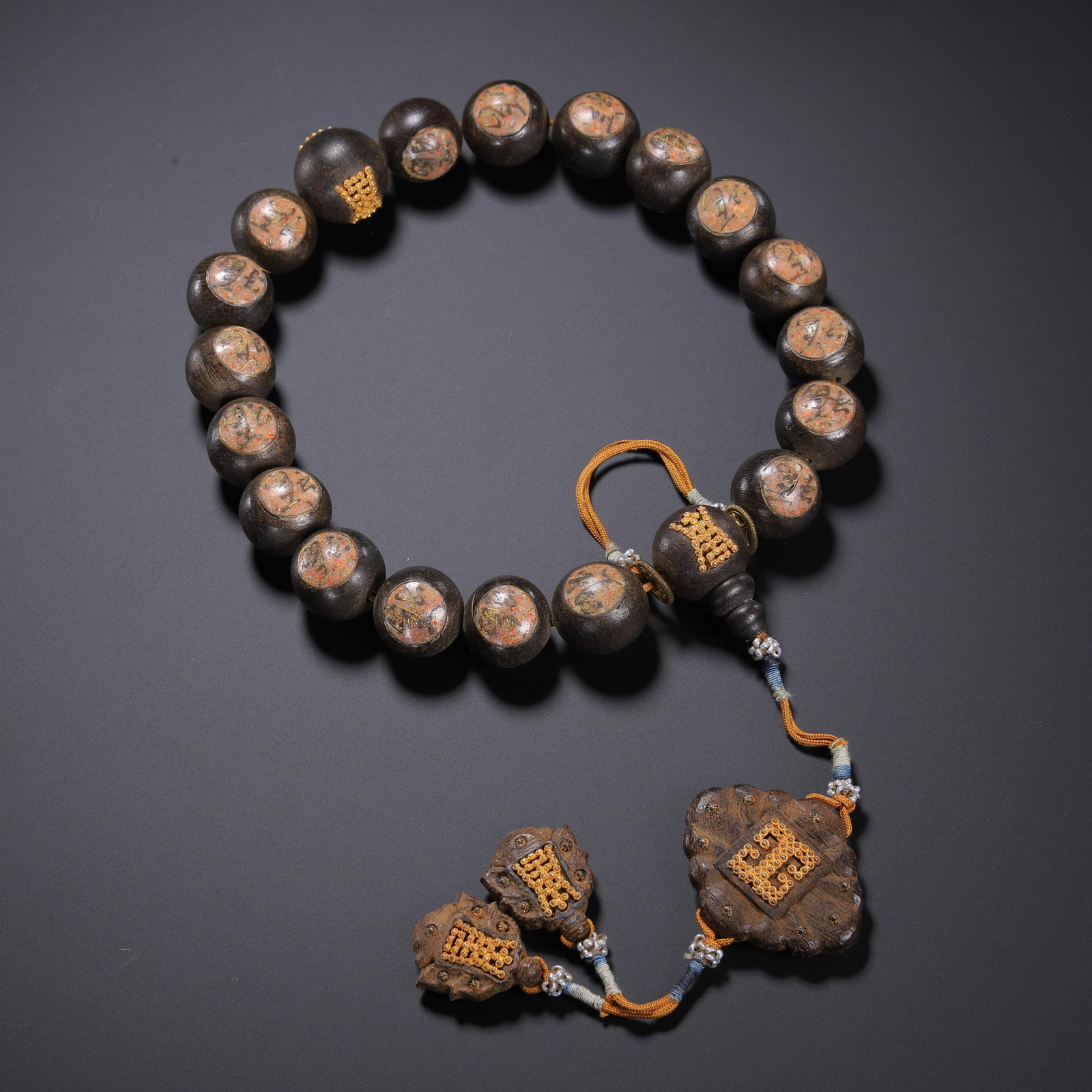A Chinese Agarwood Prayer Beads (1 of 9)