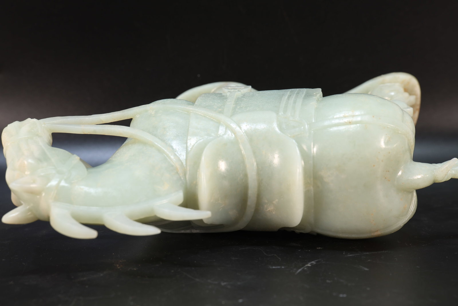 A Jade Carved Horse Shape Figure - 15