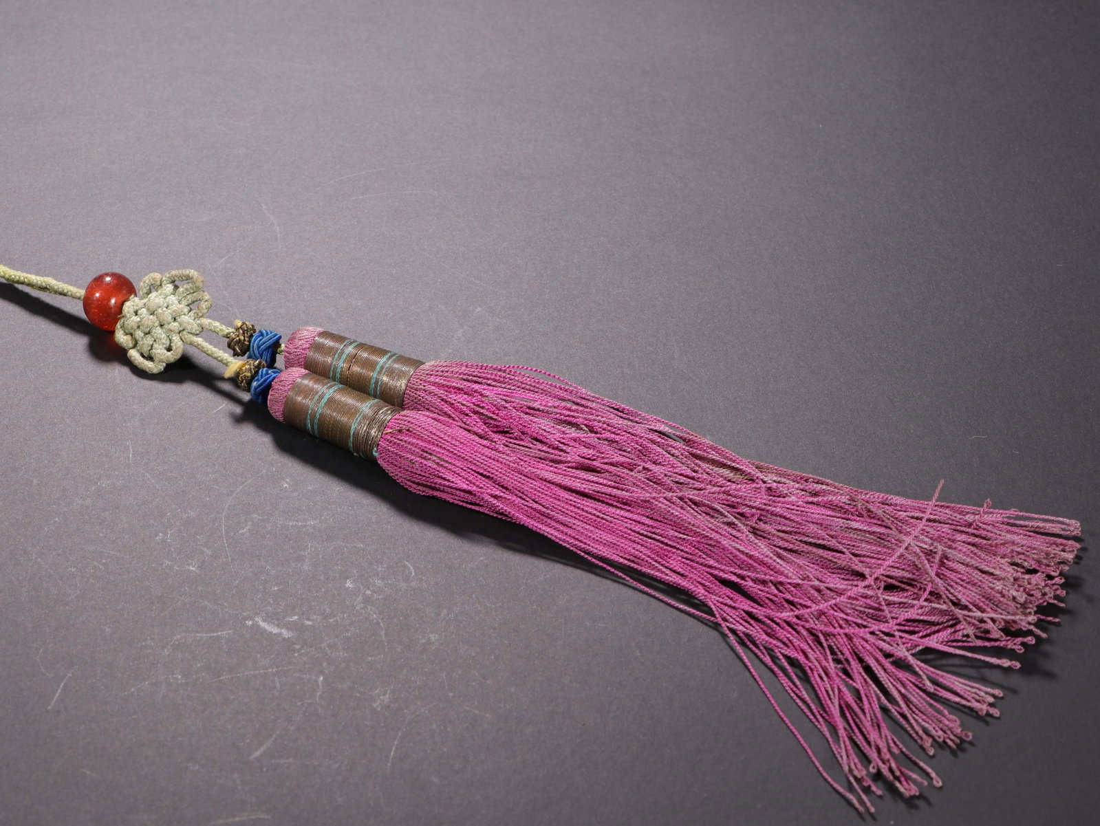 A Chinese White Jade Eighteen-Bead Hand String - 9