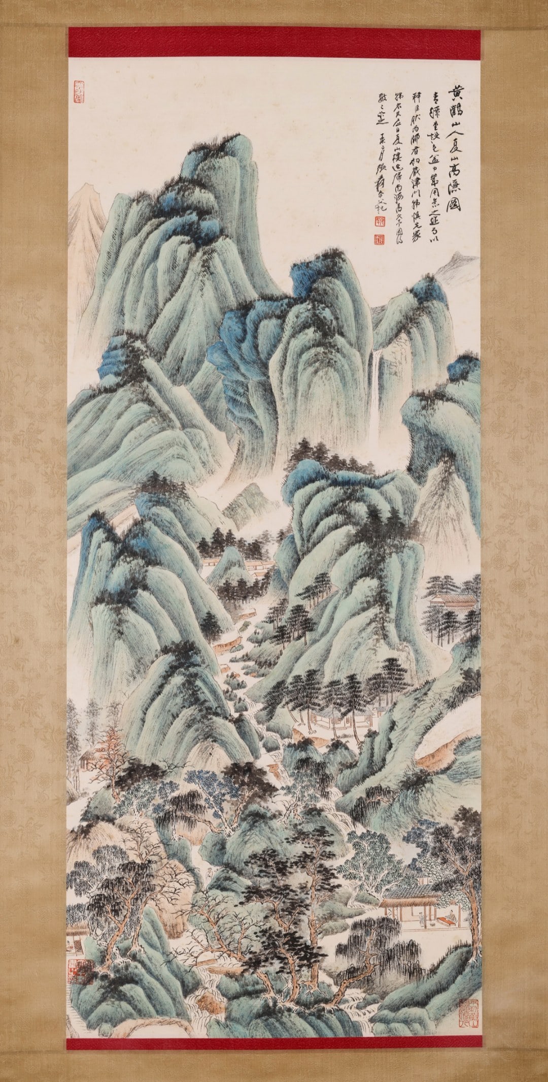 Chinese Drawing Landscape Painting,Zhang Daqian Mark (1 of 9)