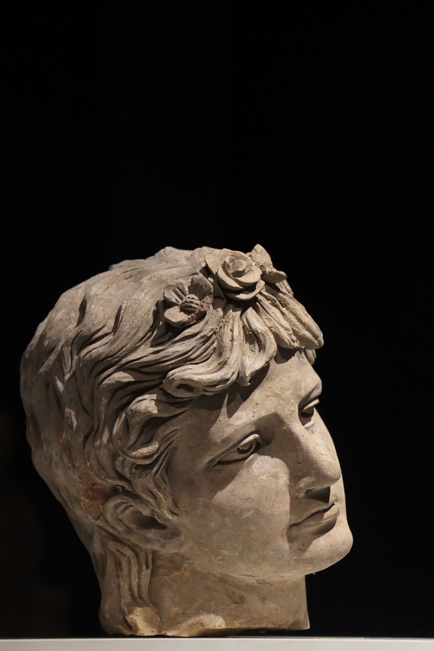 Stone Character Head Figure - 3