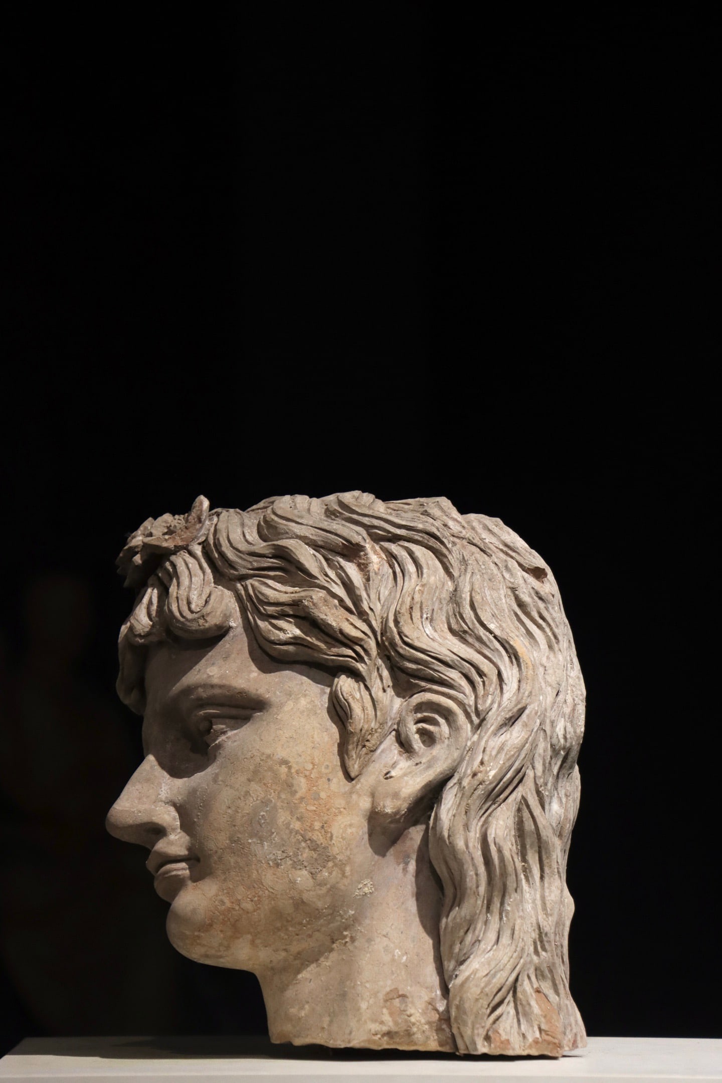 Stone Character Head Figure - 4