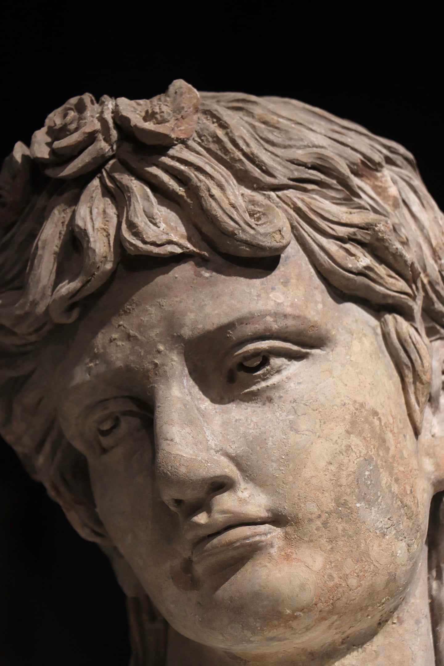 Stone Character Head Figure - 5
