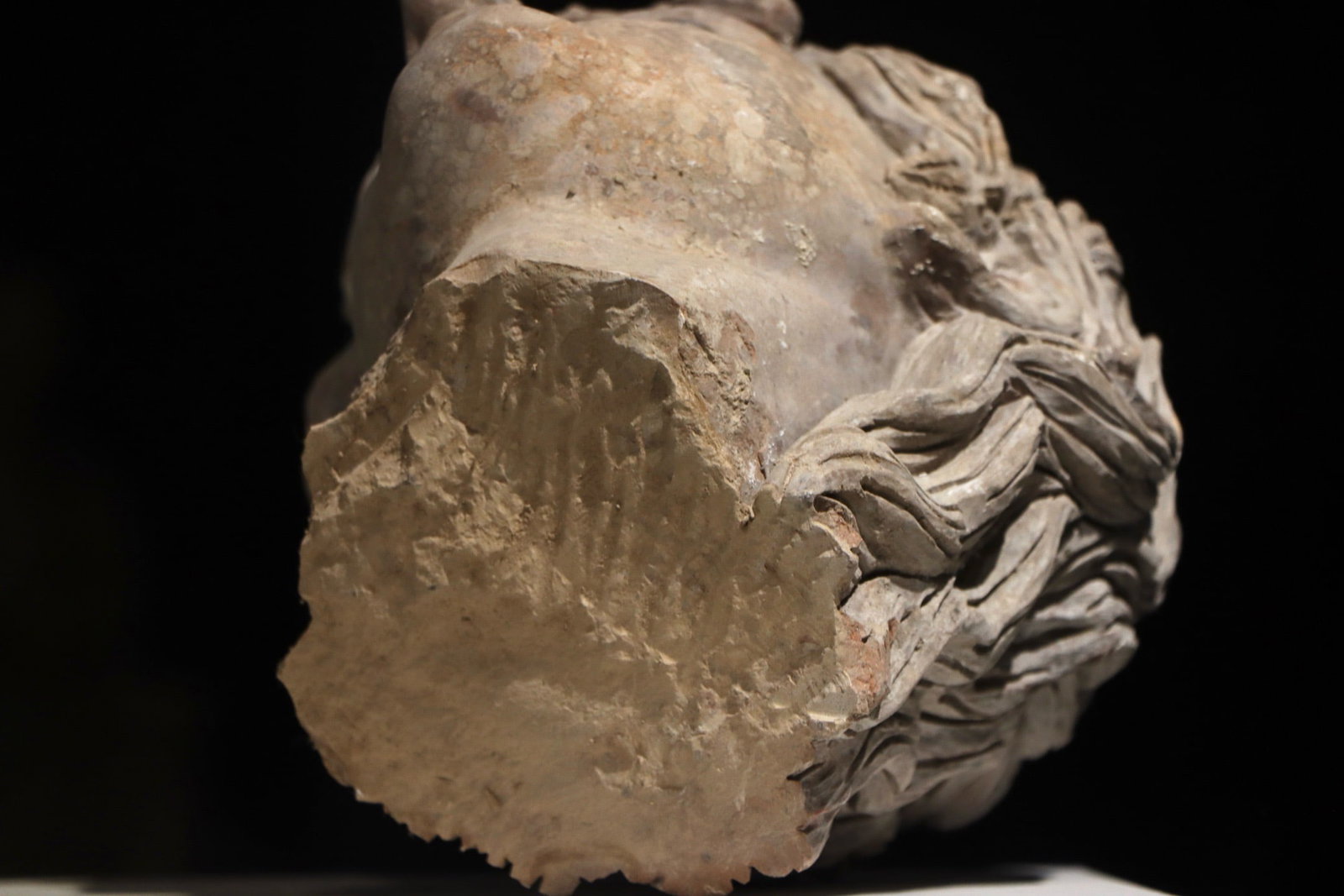 Stone Character Head Figure - 7
