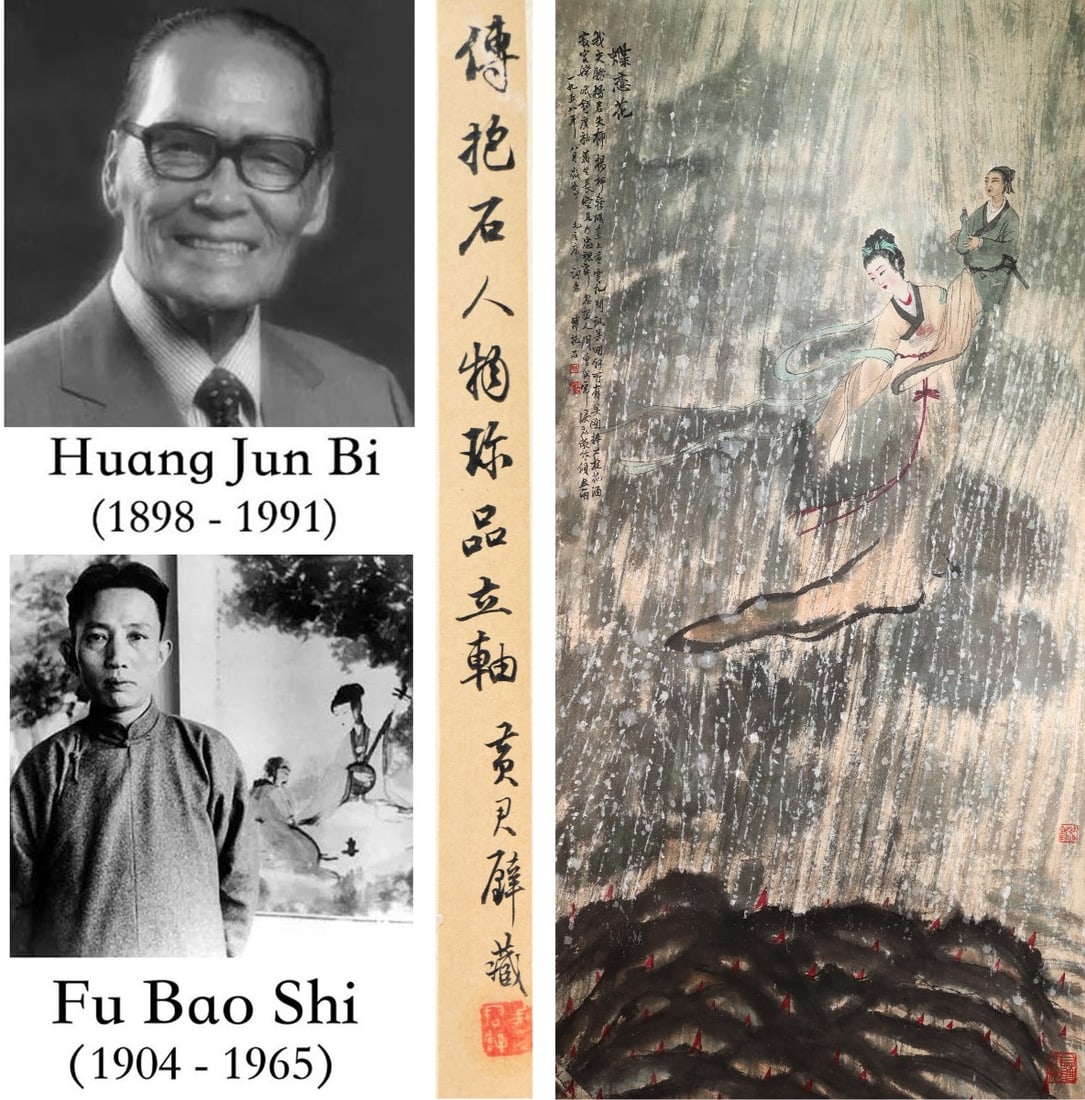 Chinese Drawing Character Painting,Fu Baoshi Mark (1 of 13)