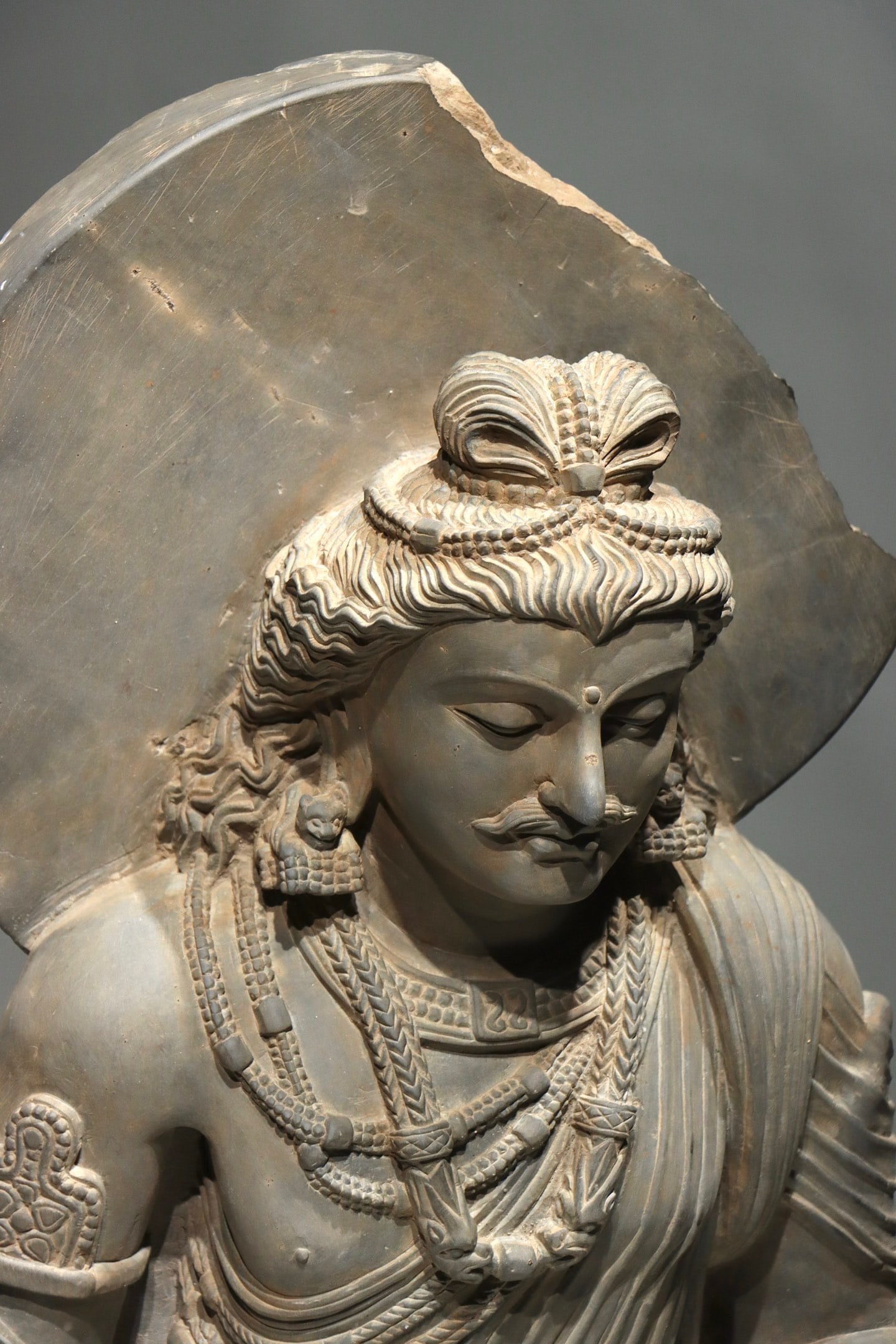 Stone Gandhara Figure - 6