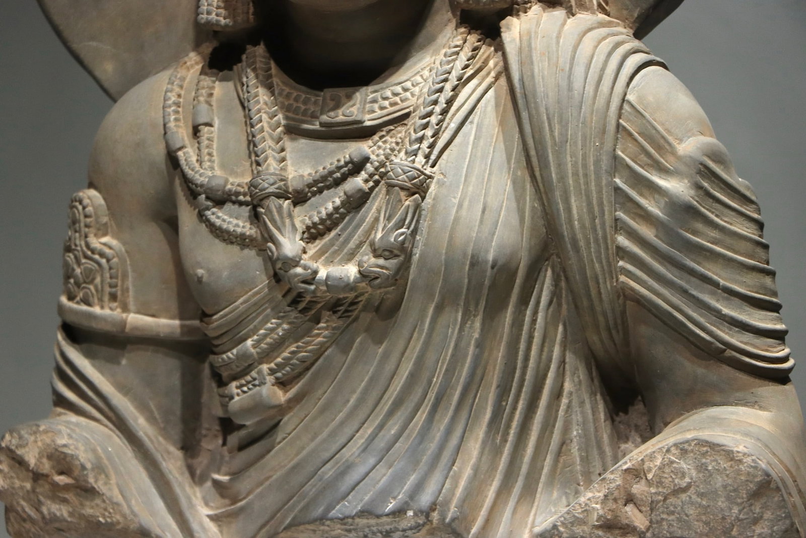 Stone Gandhara Figure - 7