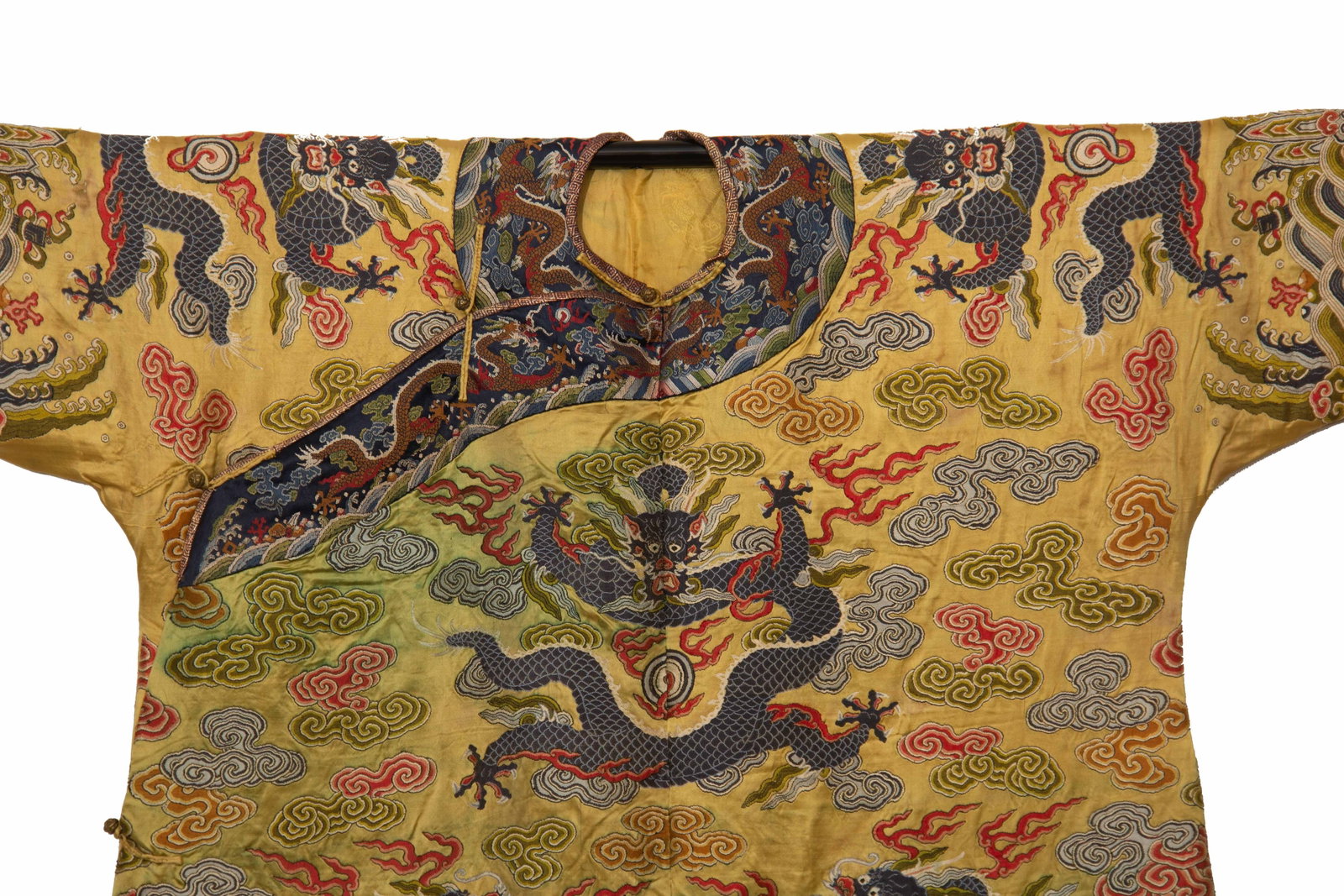 A Chinese Yunjin Dragon Robe - 2