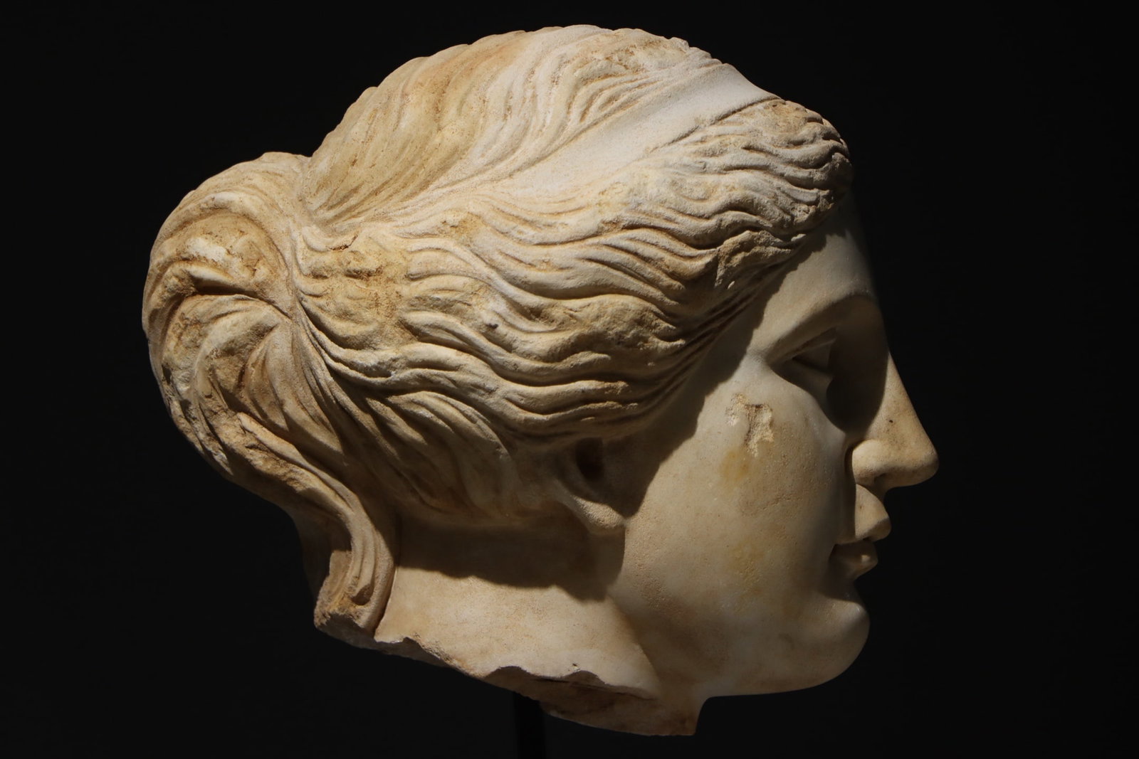 Stone Character Head Figure - 5