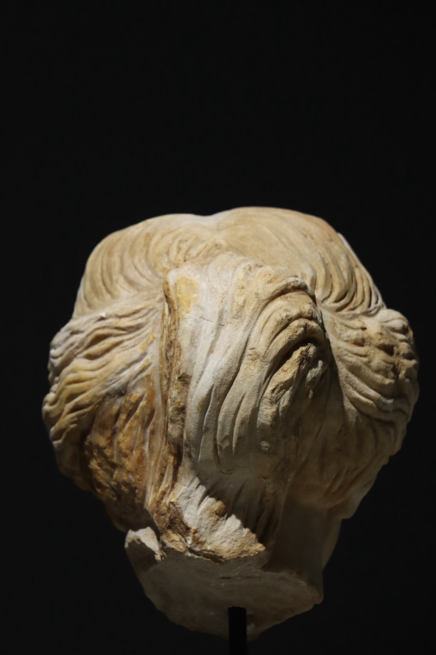 Stone Character Head Figure - 8
