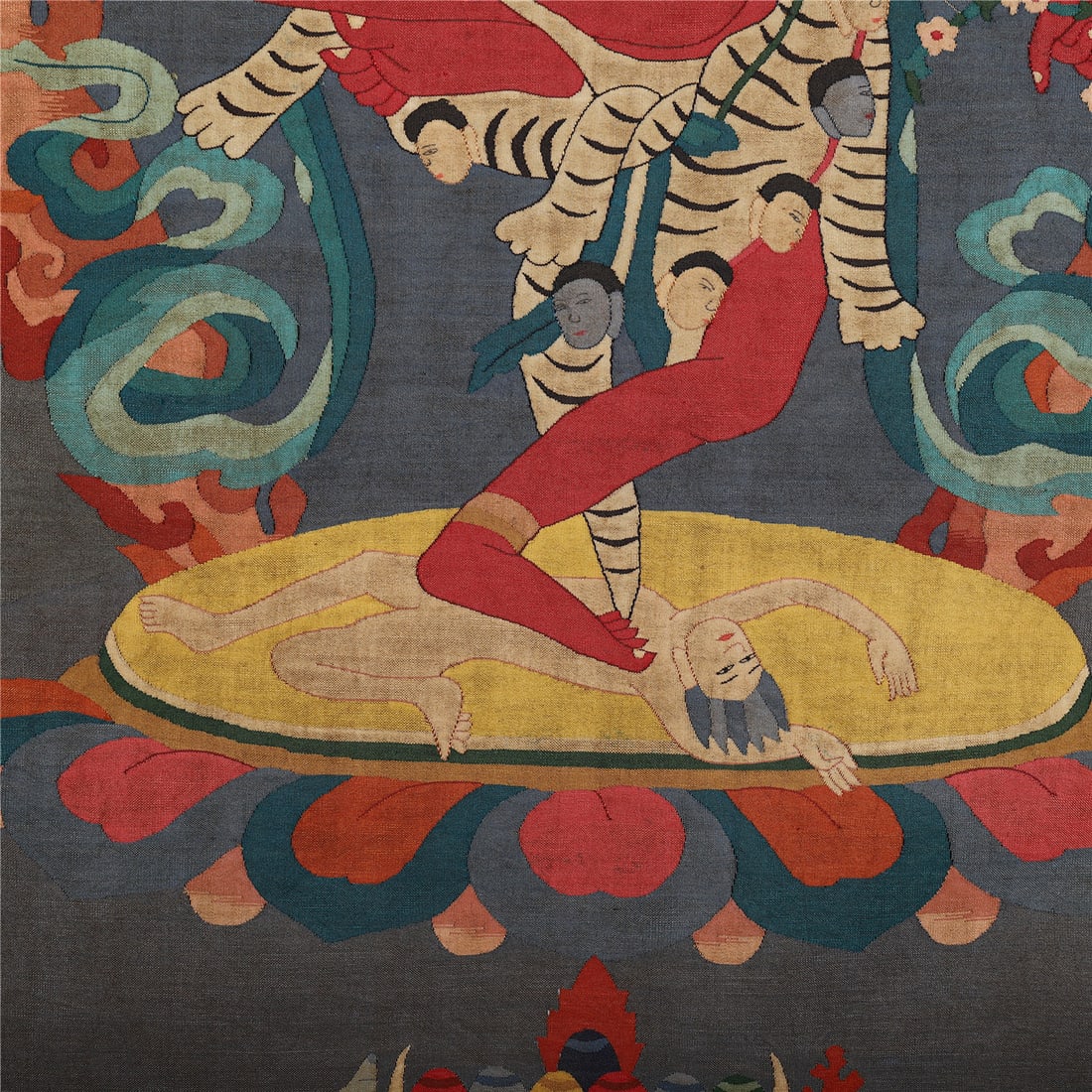 A CHINESE KESI THANGKA - 6