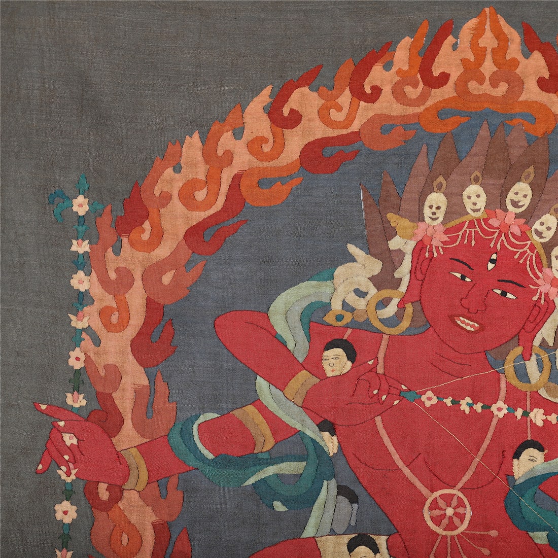 A CHINESE KESI THANGKA - 8