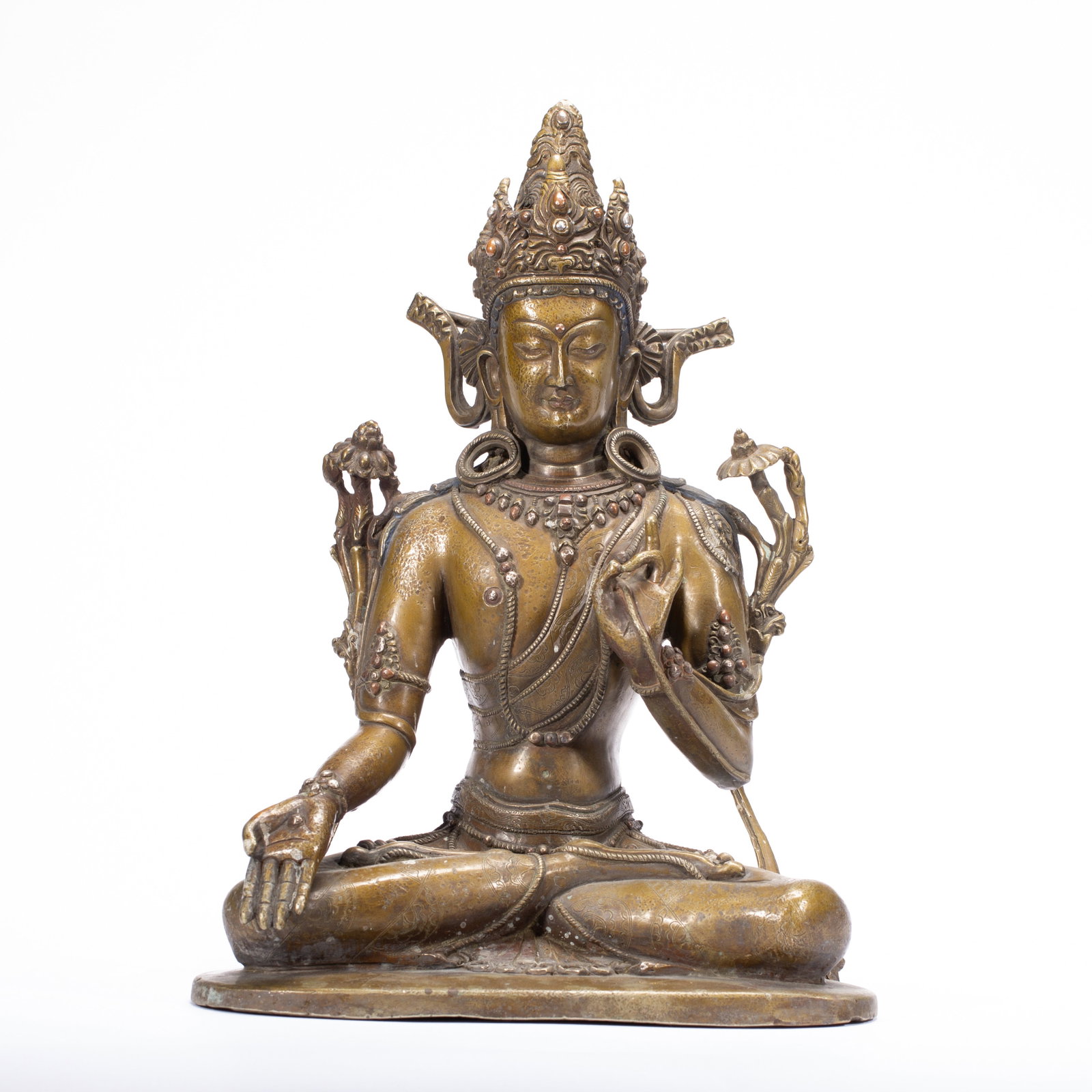 A Chinese Alloy Bronze Bodhisattva Statue (1 of 11)