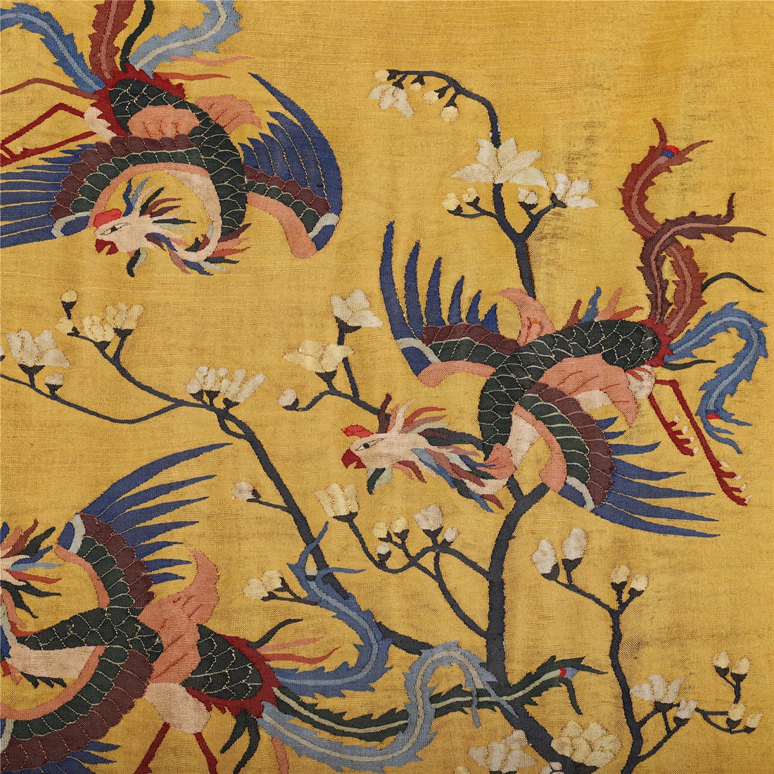 A Chinese Kesi “Five Phoenixes” Tapestry - 9
