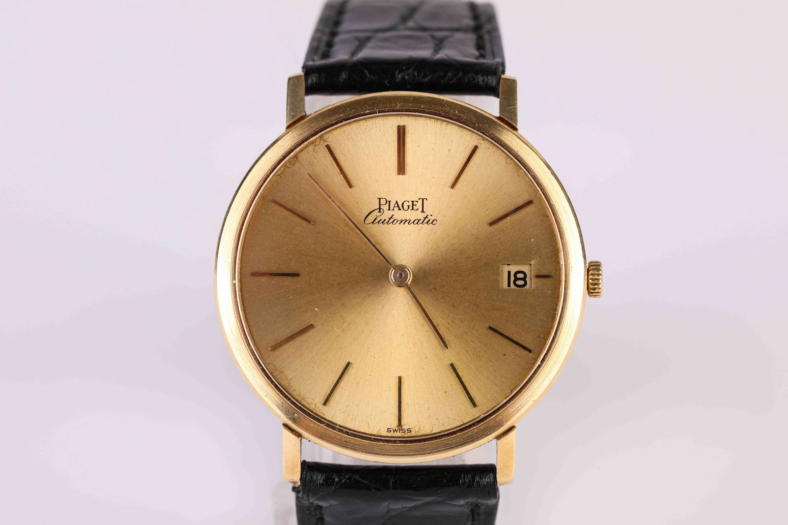 A Piaget Gold Wristwatch - 2