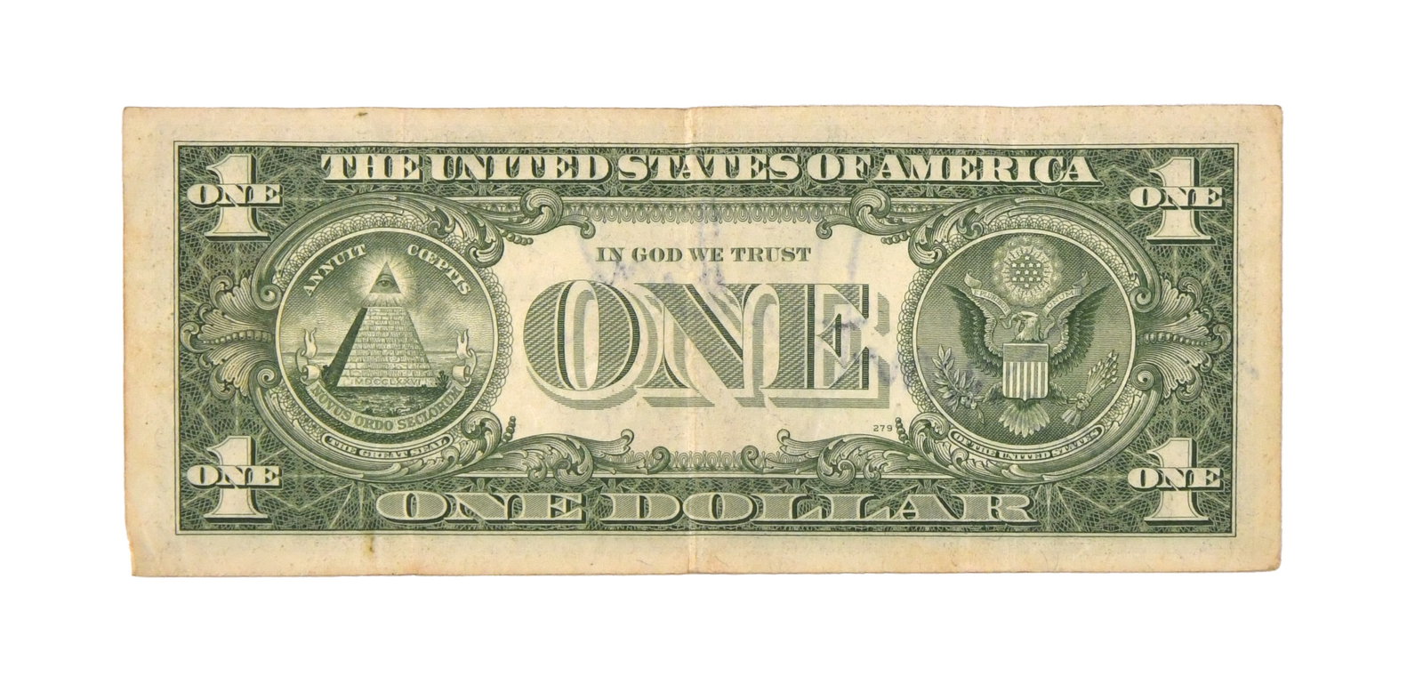 JIMI HENDRIX - Signed 1957 One Dollar Silver Certificate - 2