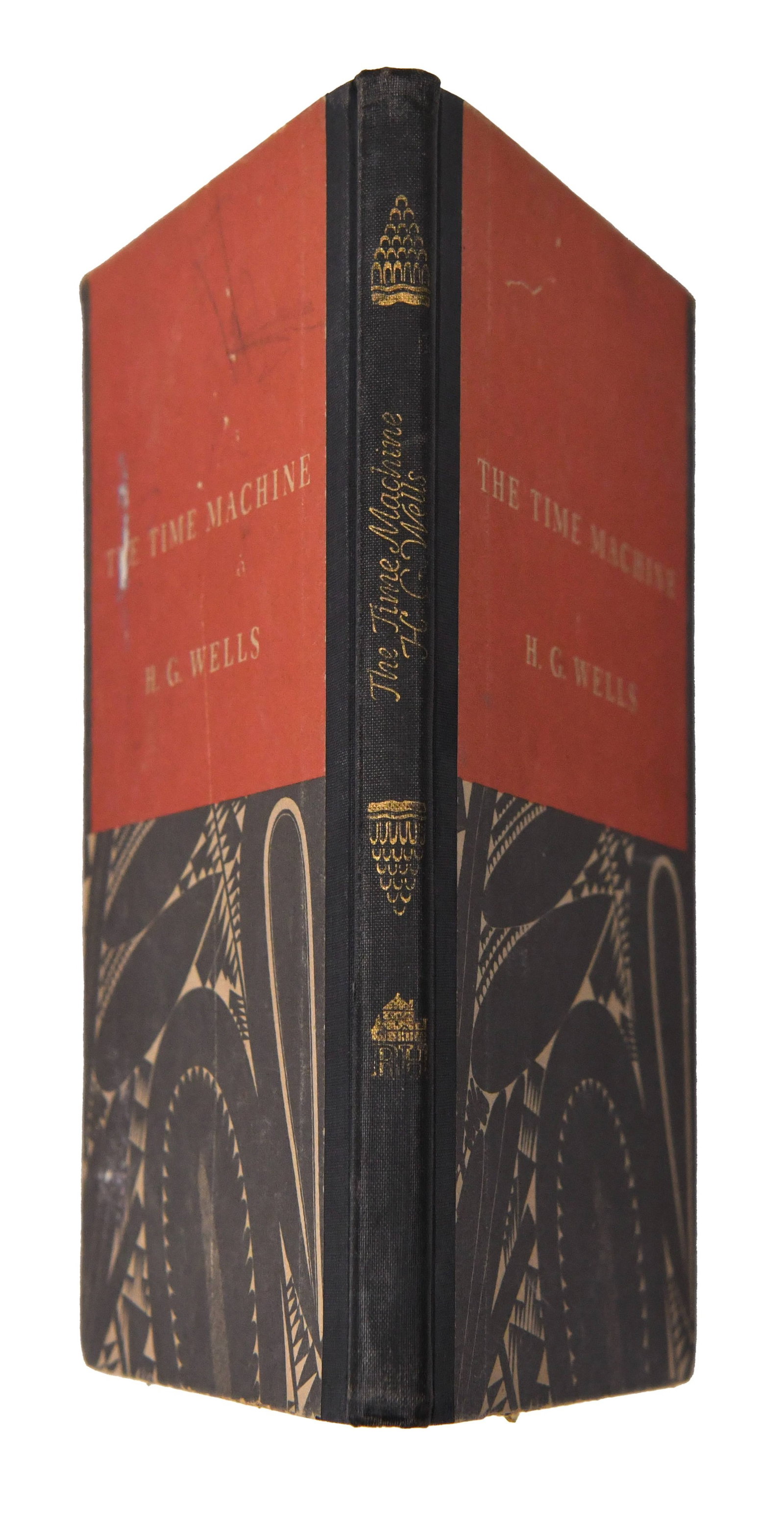 H. G. WELLS - Signed The Time Machine (Random House, 1931) - 3