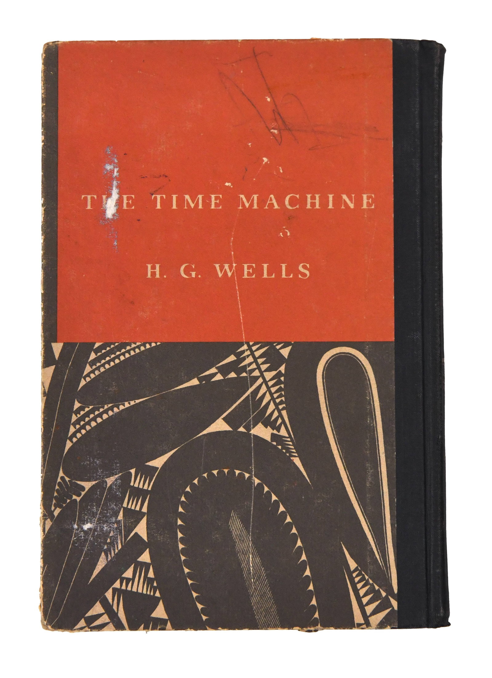 H. G. WELLS - Signed The Time Machine (Random House, 1931) - 4