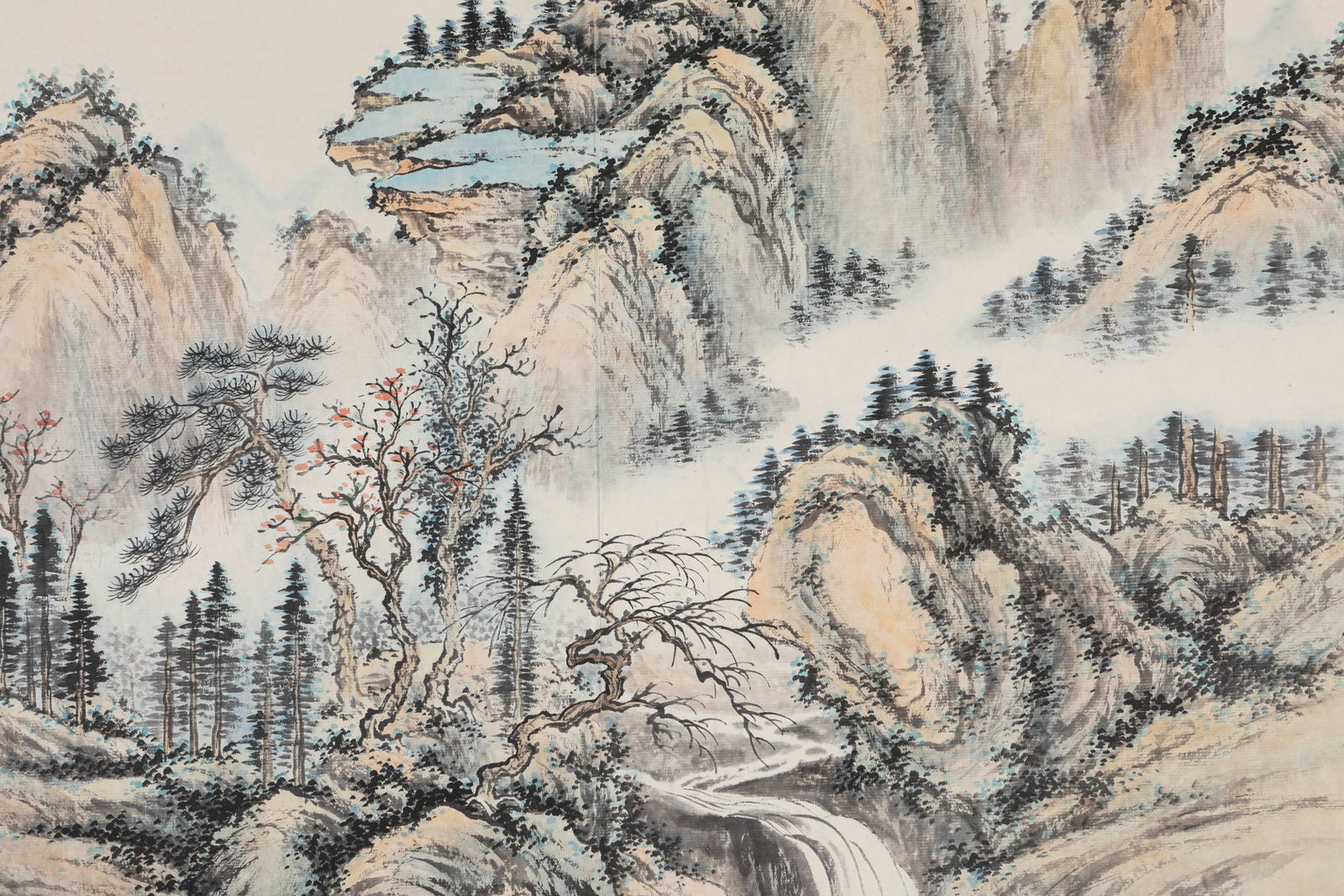 Feng Chaoran (1882-1954), attributed to, Landscape - 3