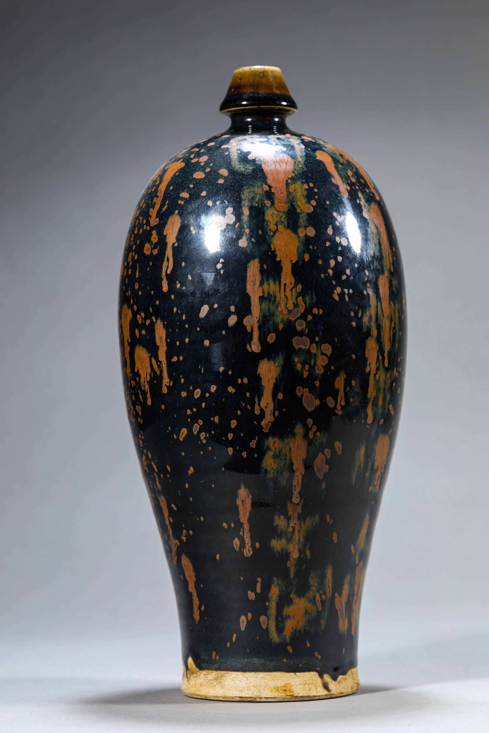 A Ding-Type Black-Glazed Meiping - 5