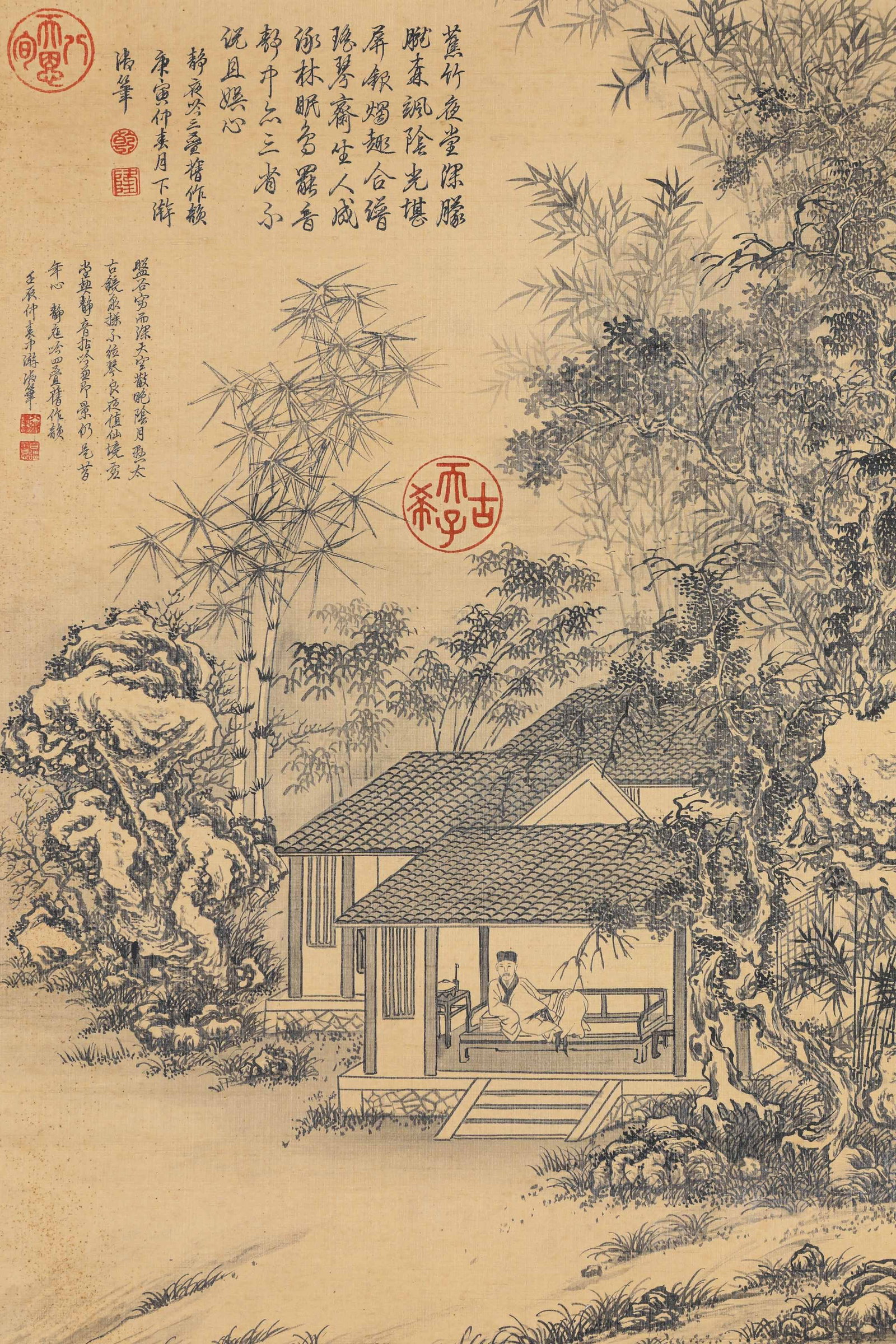 Dong Bangda (1699-1769), attributed to, Landscape - 4