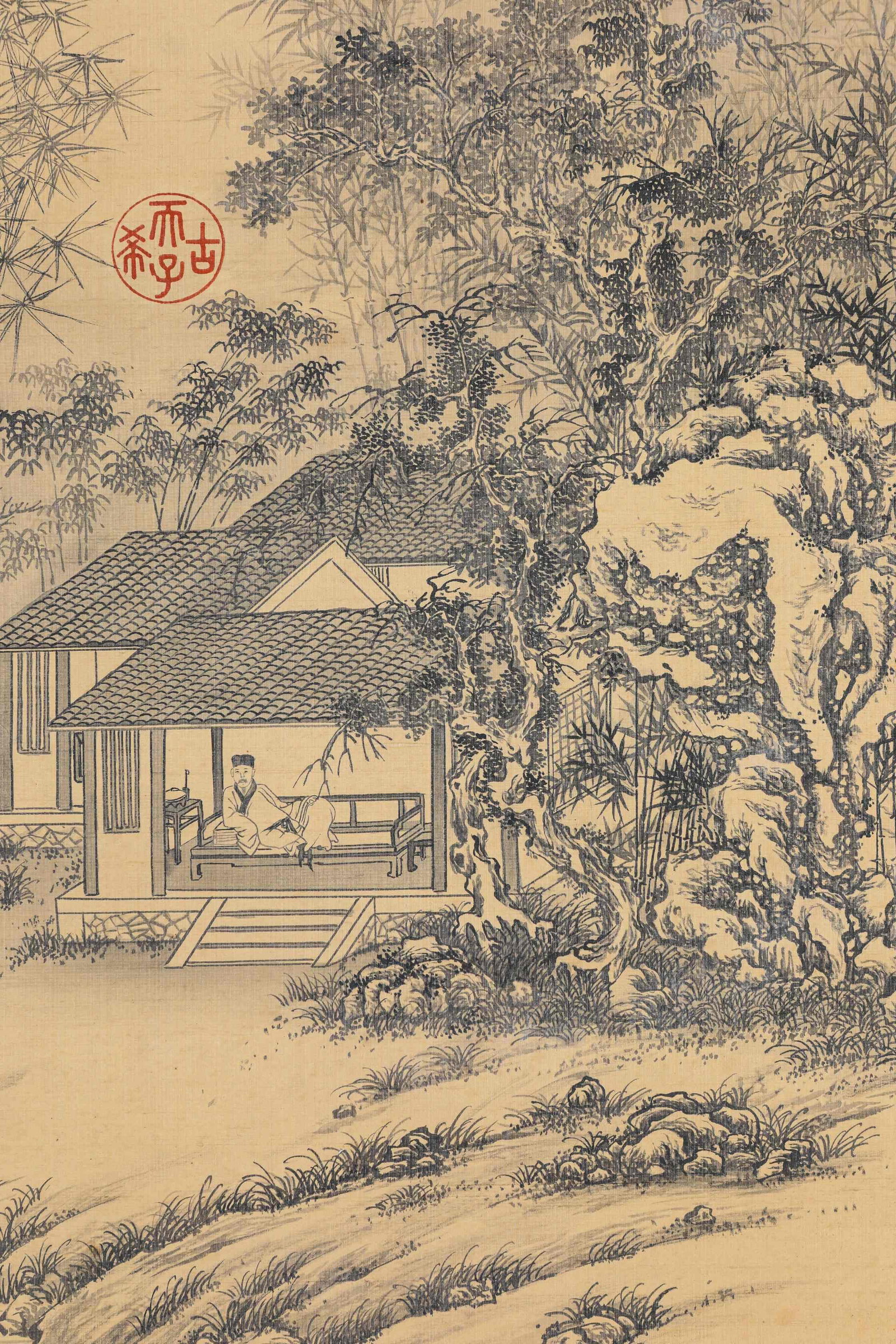 Dong Bangda (1699-1769), attributed to, Landscape - 5
