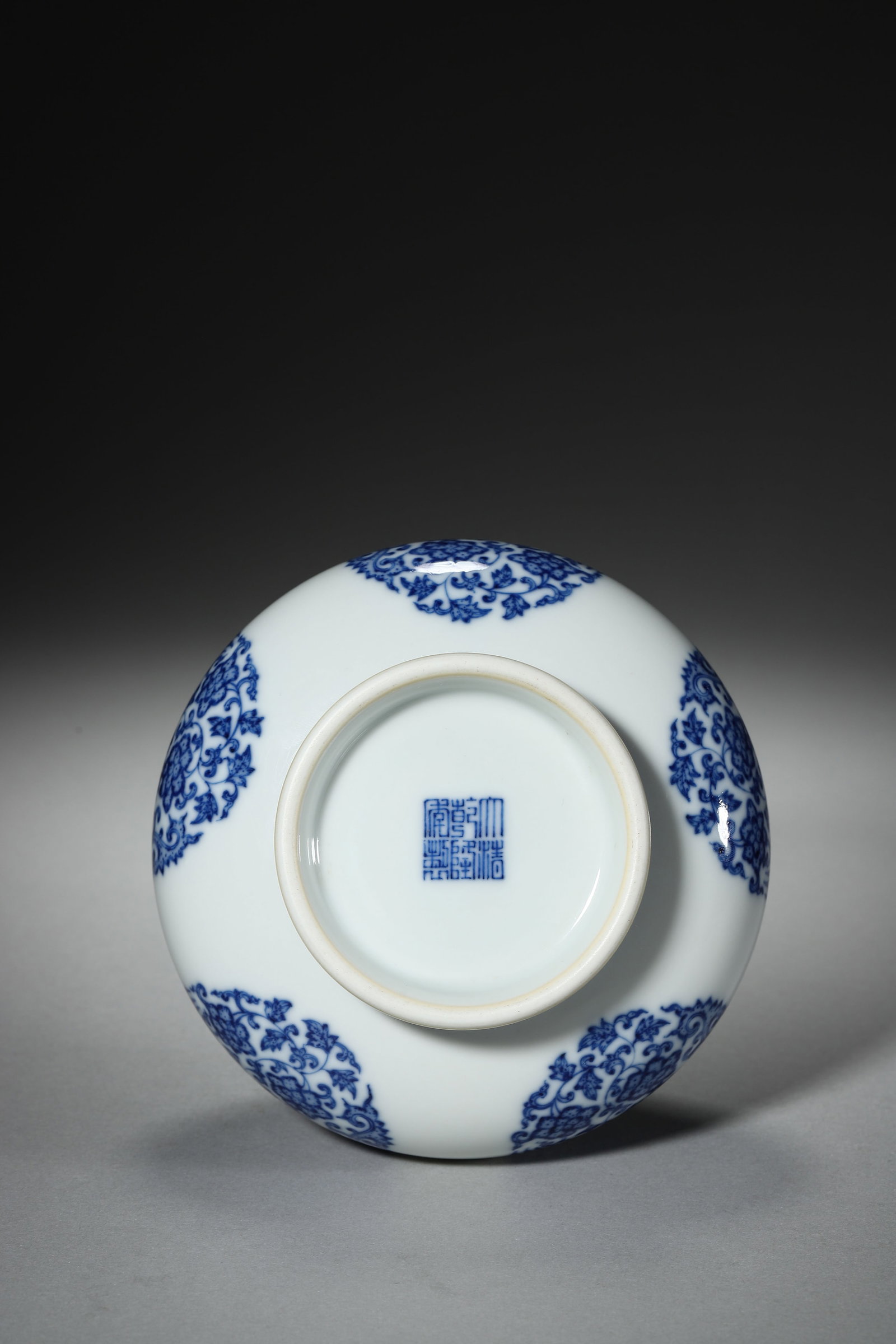 Blue and White Phoenix Neck Vase - 6